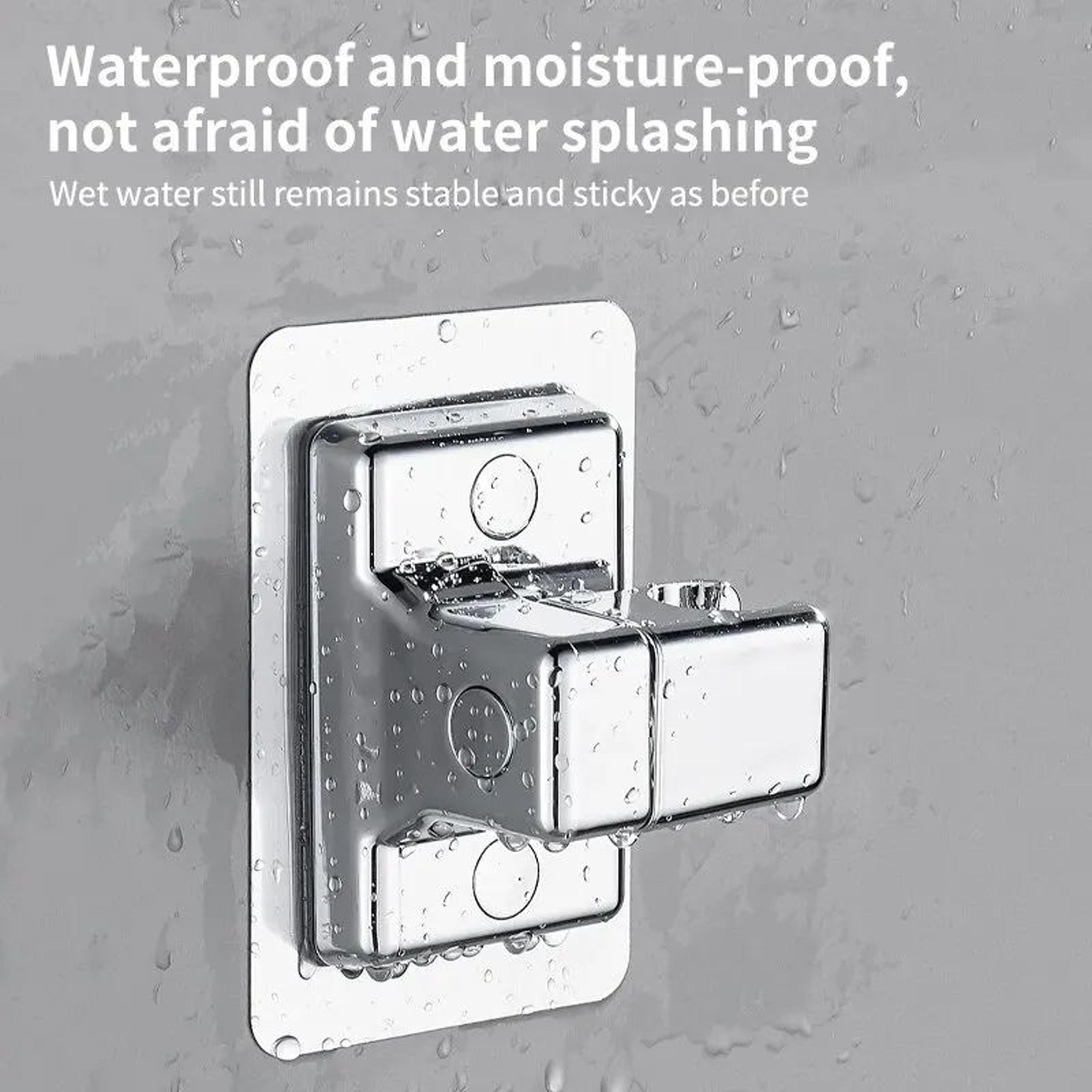 Adjustable No Drill Shower Head Holder 4