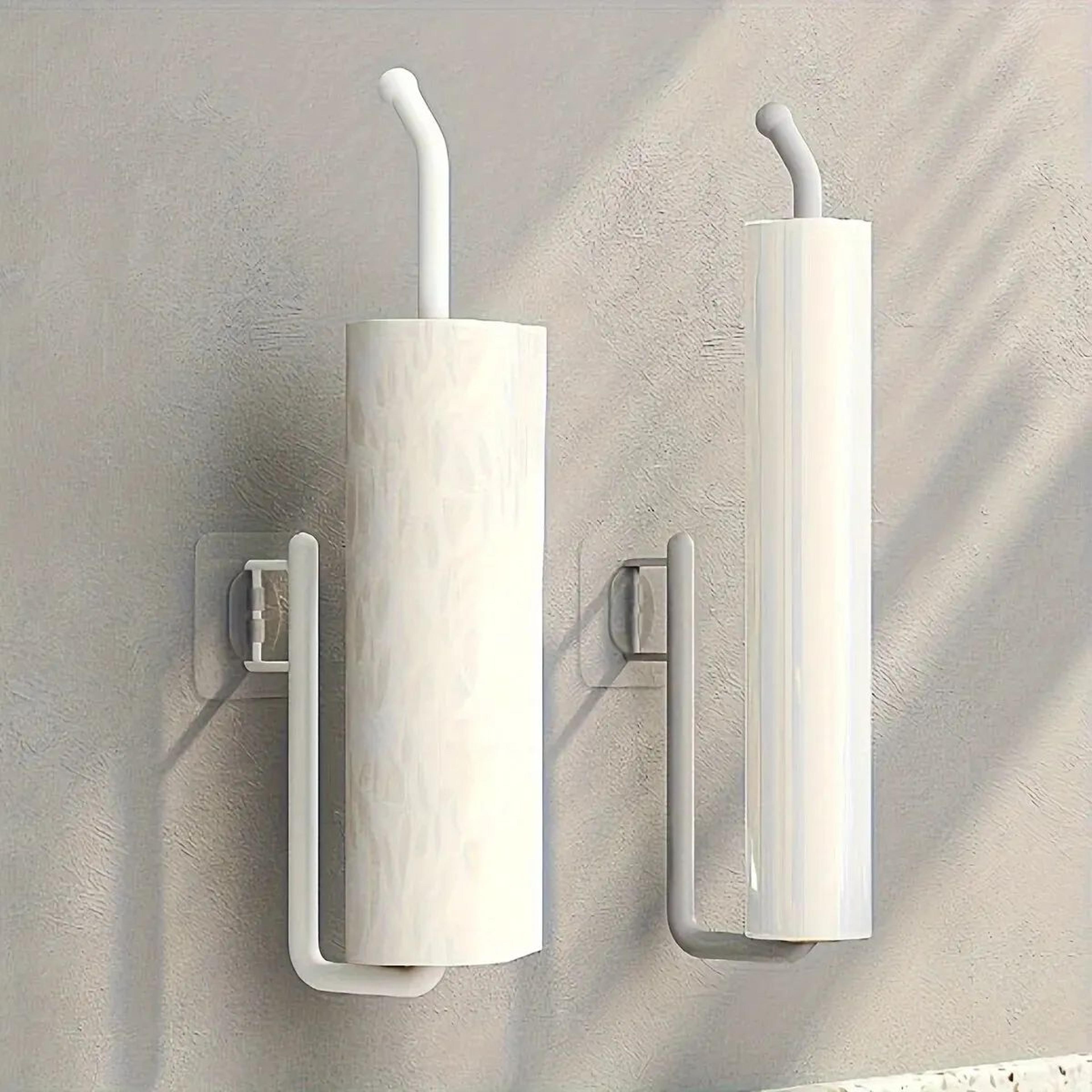 No Drill Wall Mounted Paper Towel Holder 1