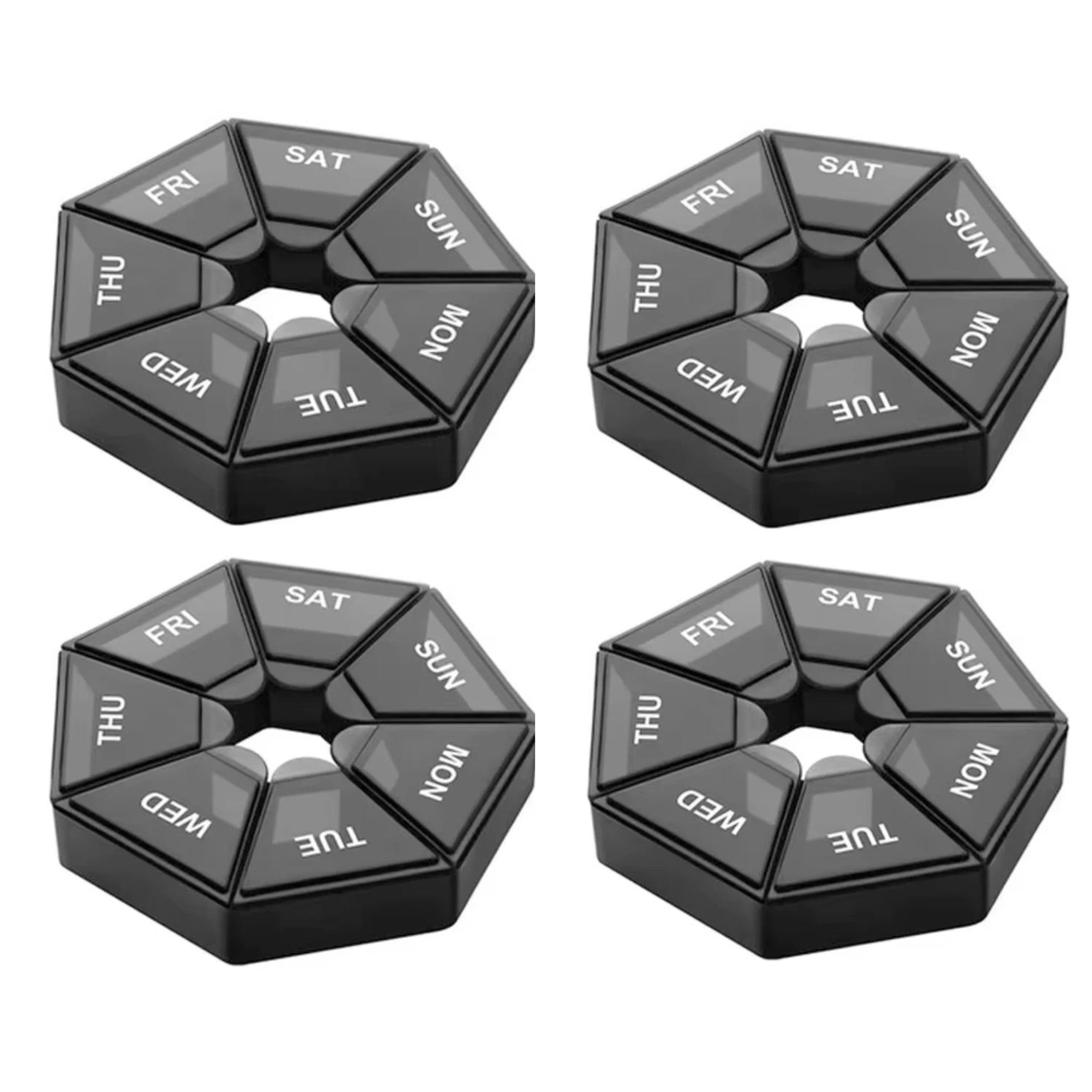 7 Compartment Portable Pill Organizer 8