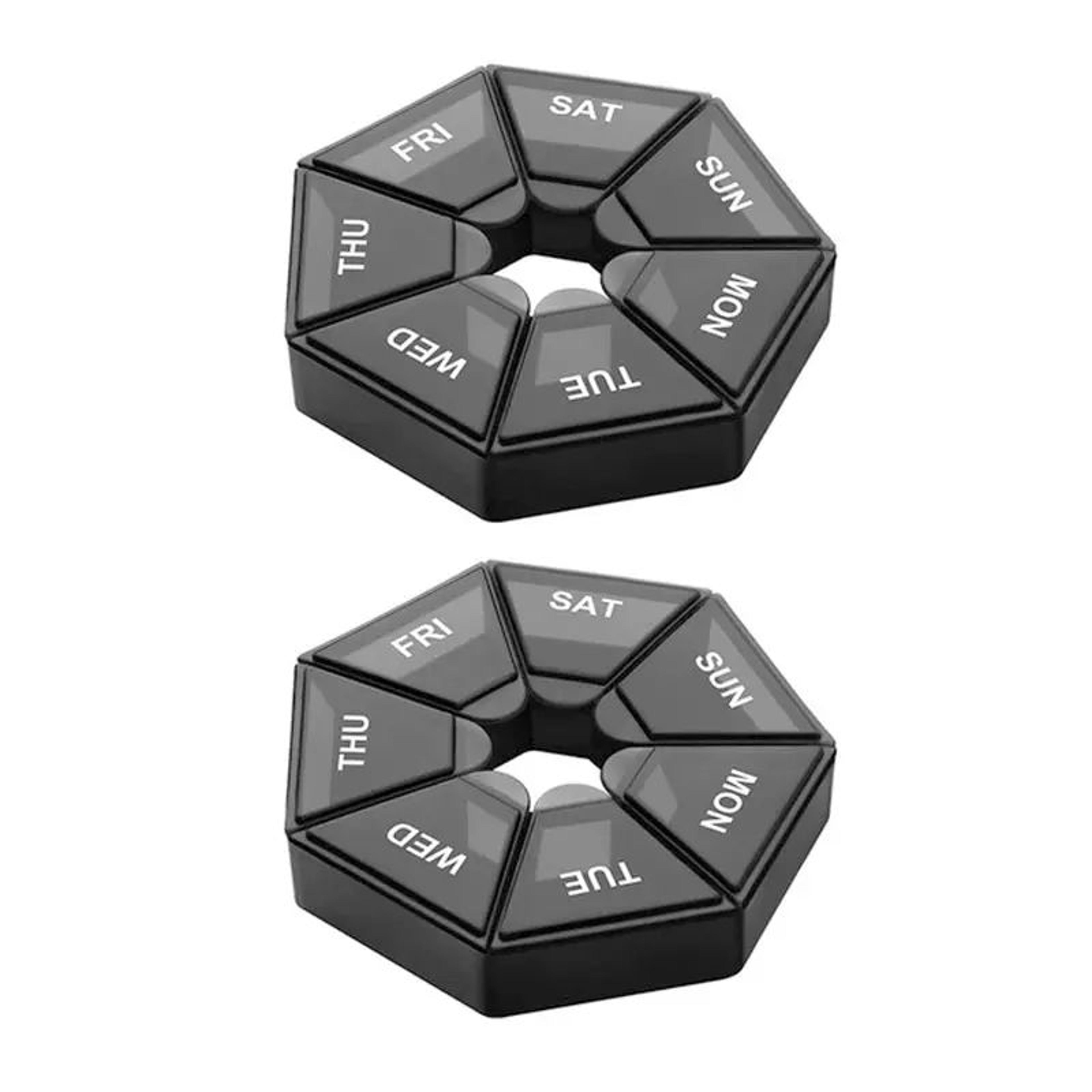 7 Compartment Portable Pill Organizer 7