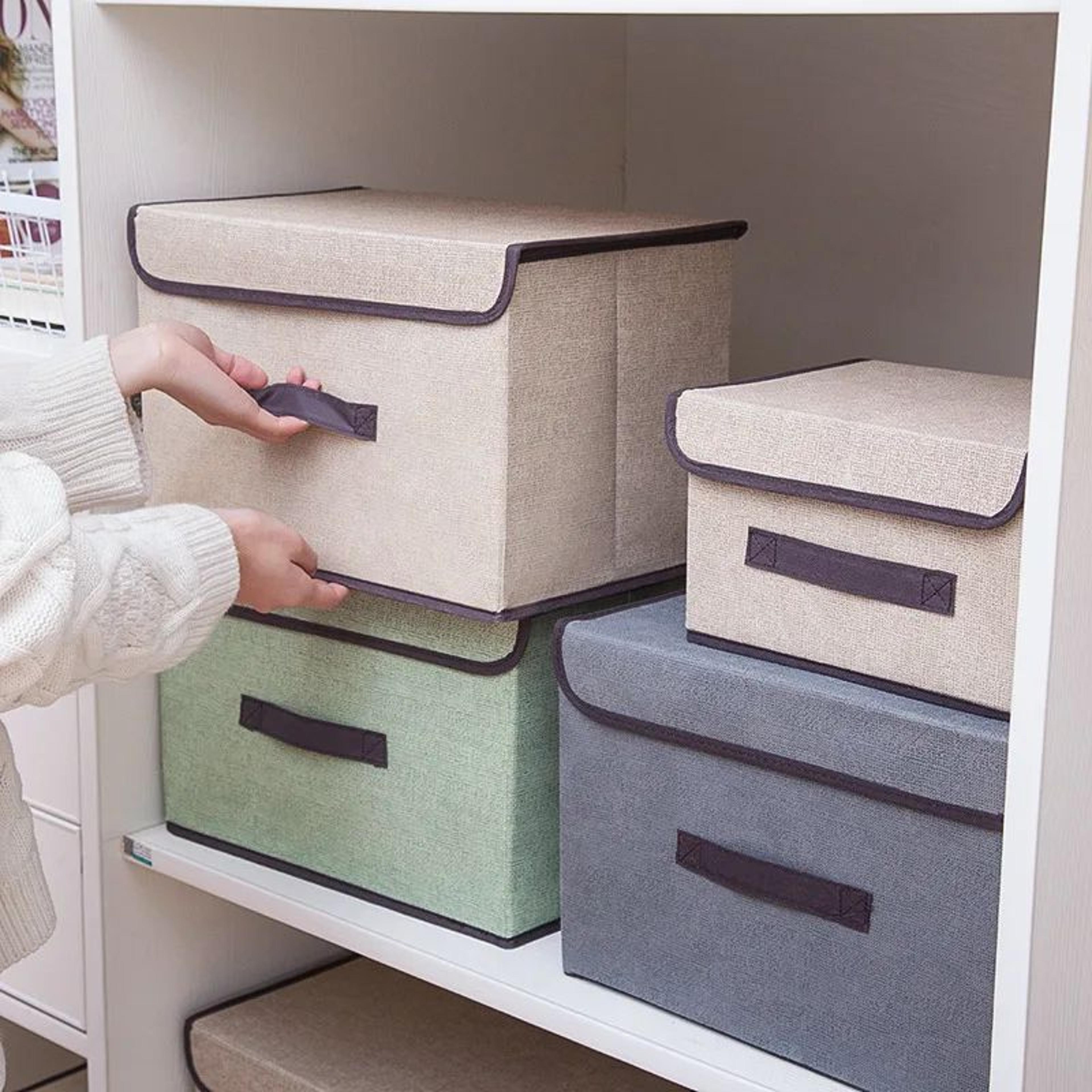Foldable Fabric Storage Organizer Box 13