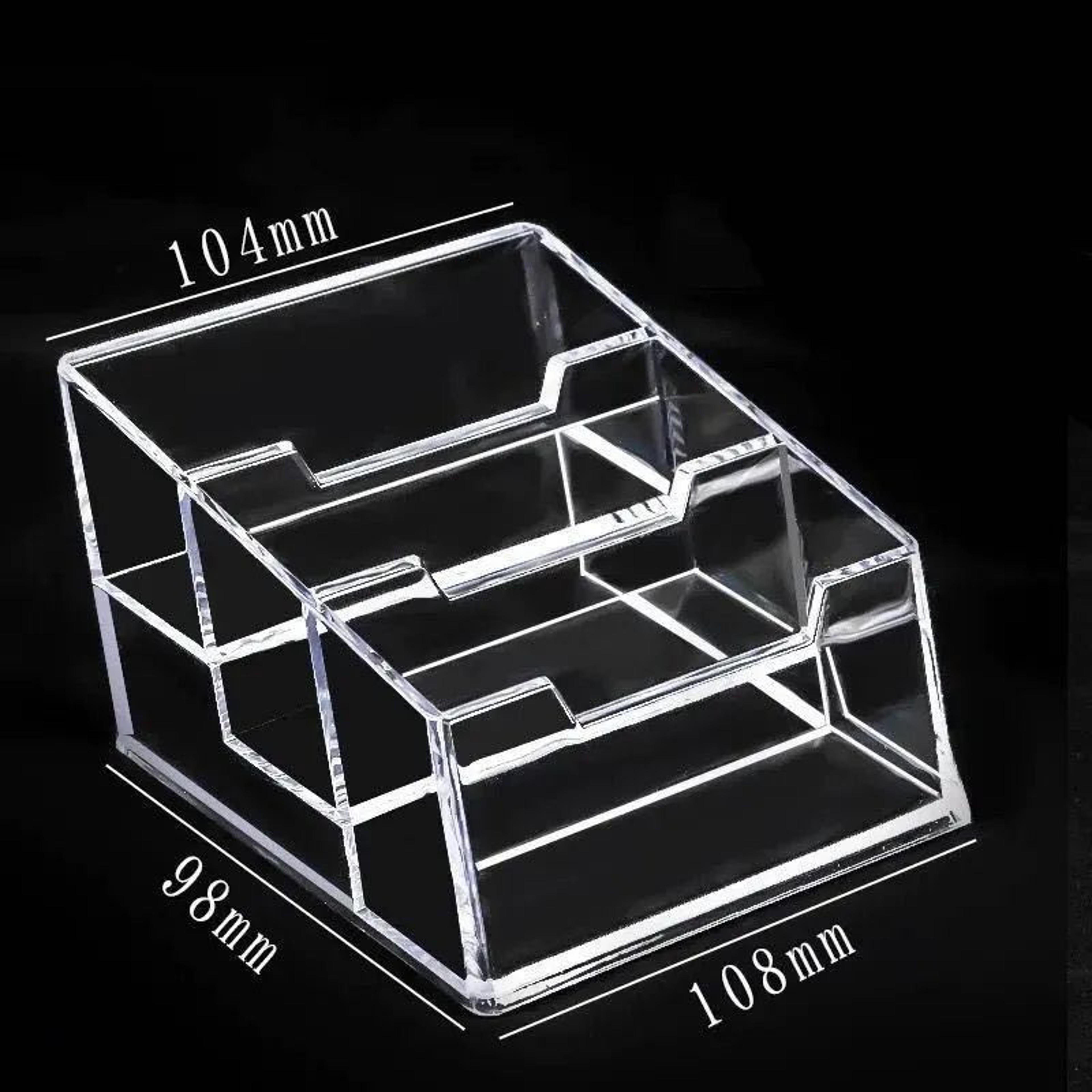 Clear Acrylic Desktop Card Holder 2
