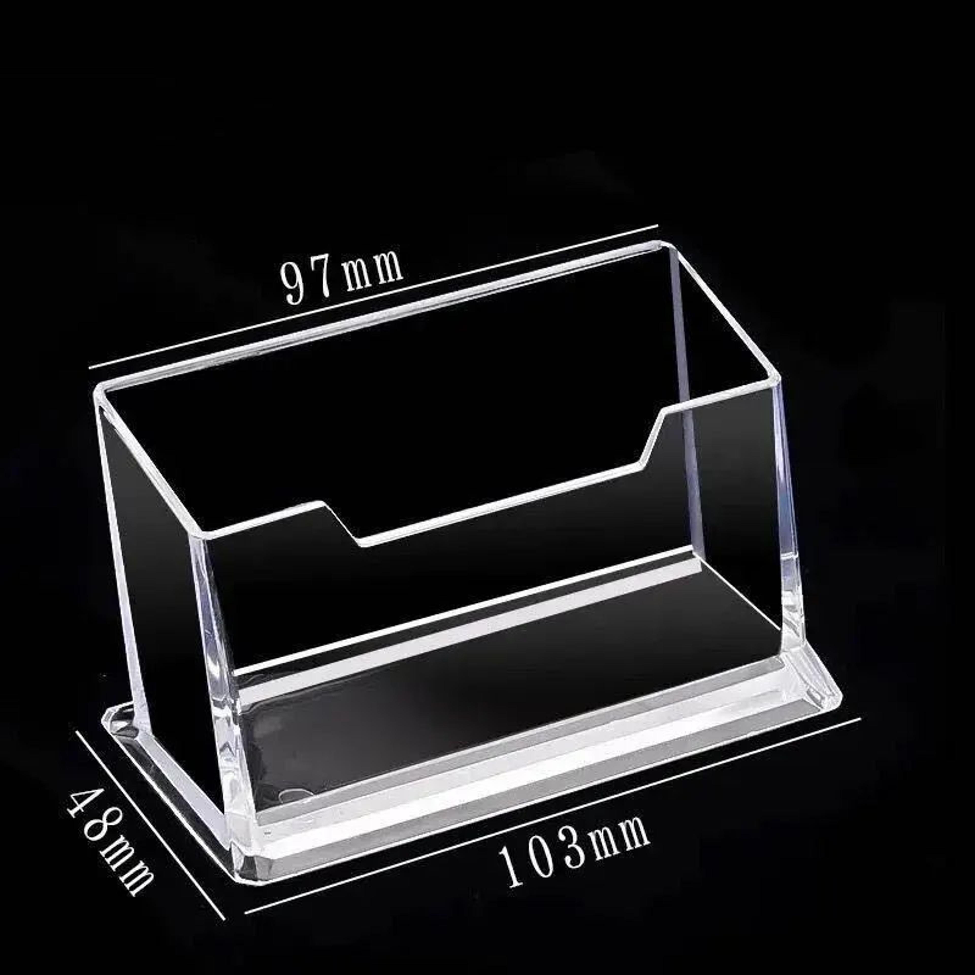 Clear Acrylic Desktop Card Holder 5