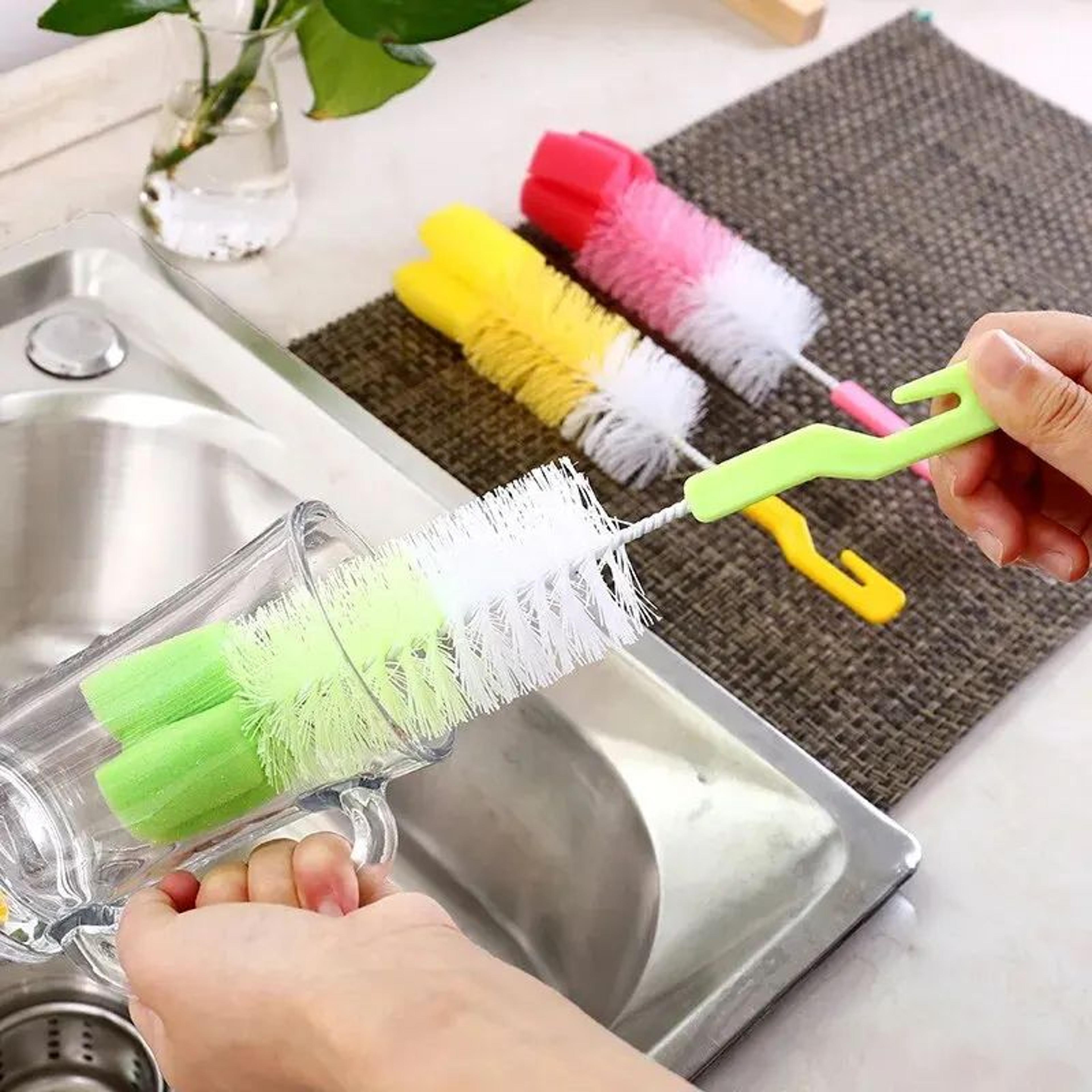Long Handle Soft Bottle Cleaning Brush 2