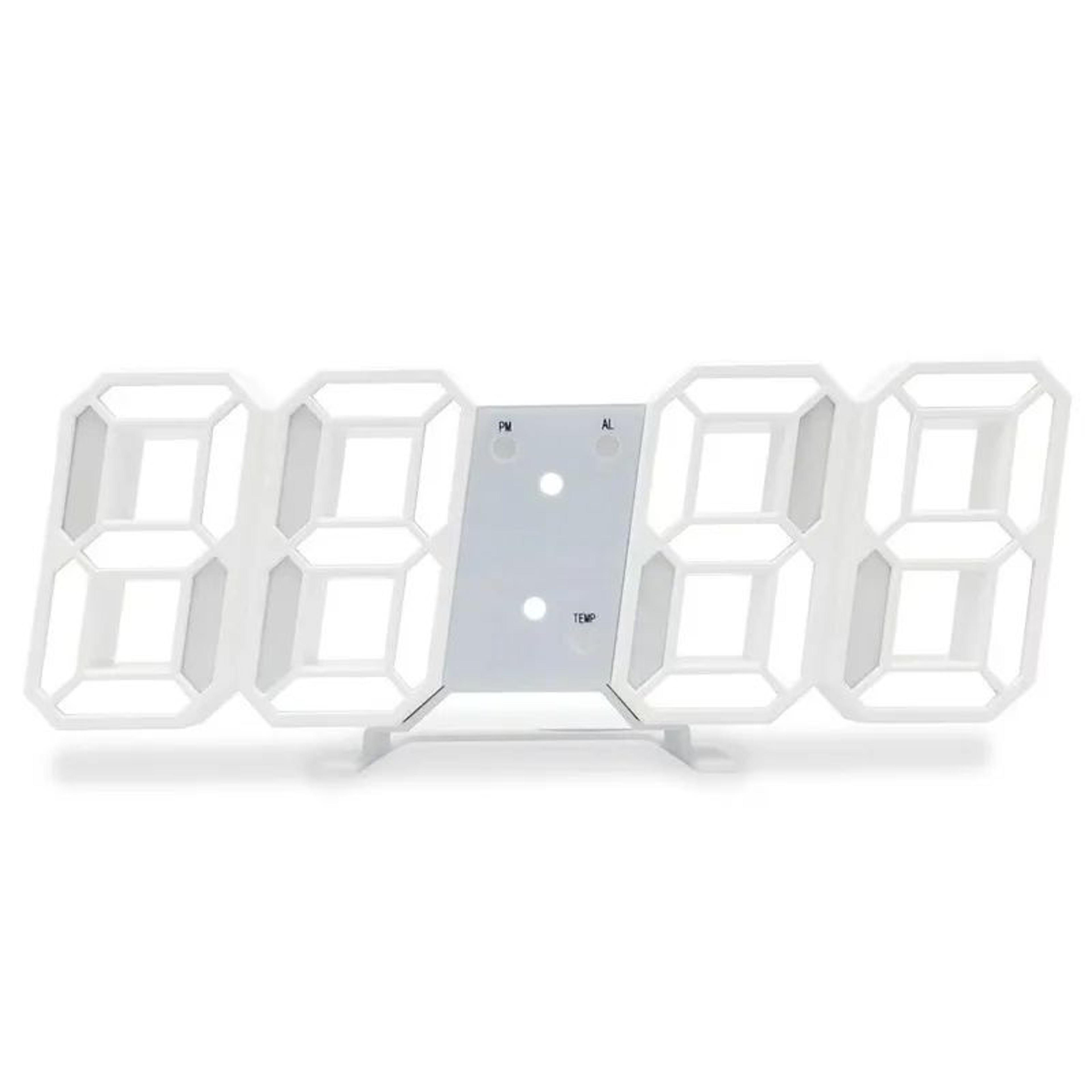 Modern 3D LED Digital Wall Clock 7