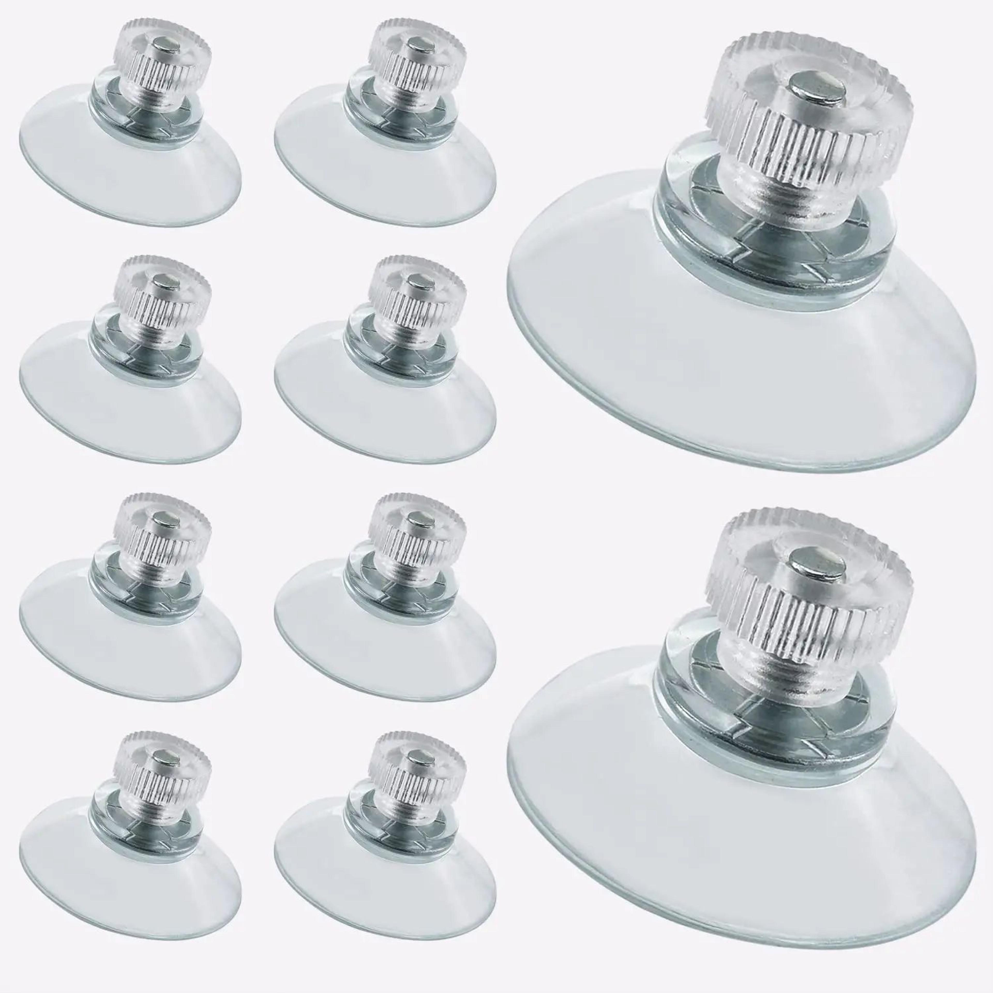 10 piece clear suction cup holder set