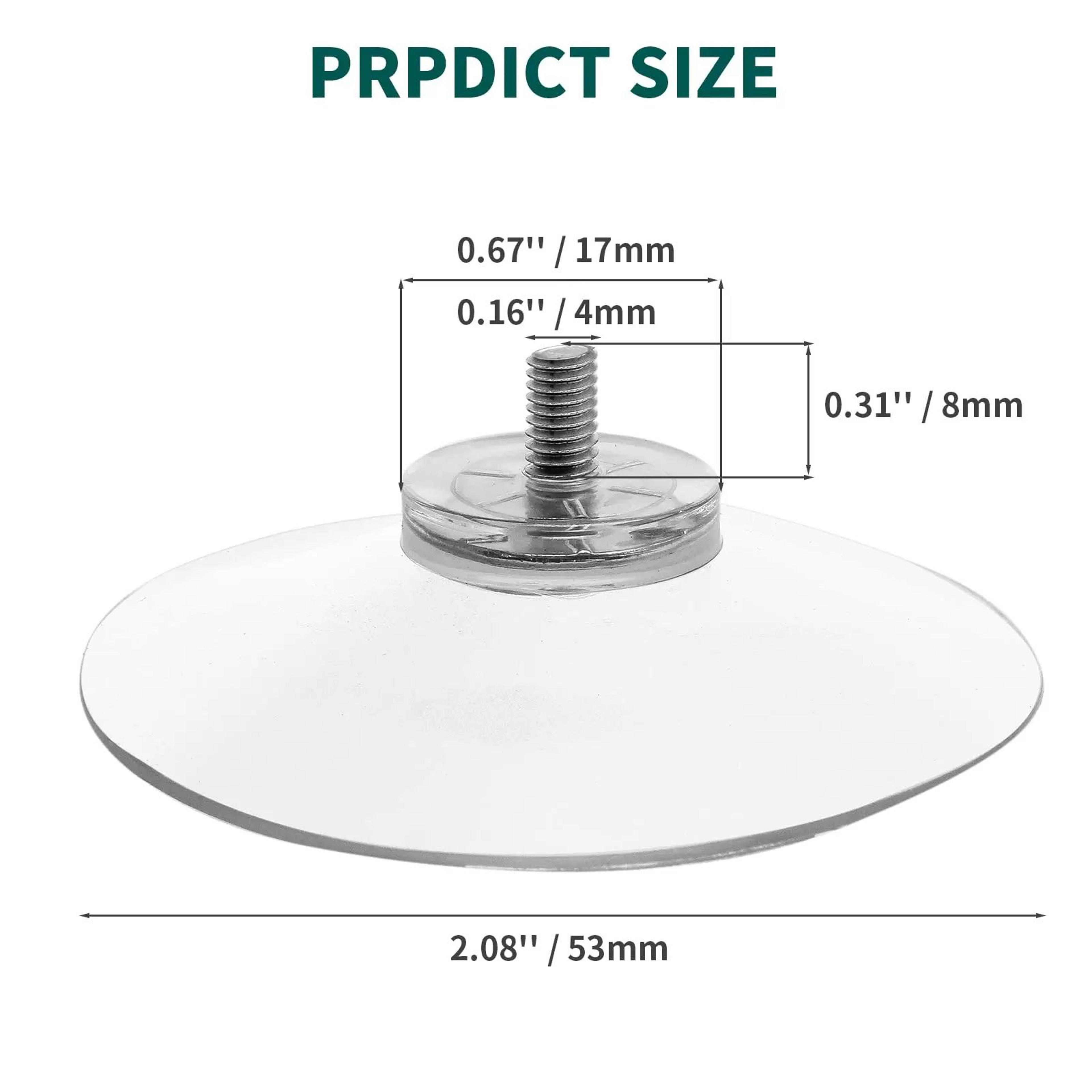 10 Piece Clear Suction Cup Holder Set 4