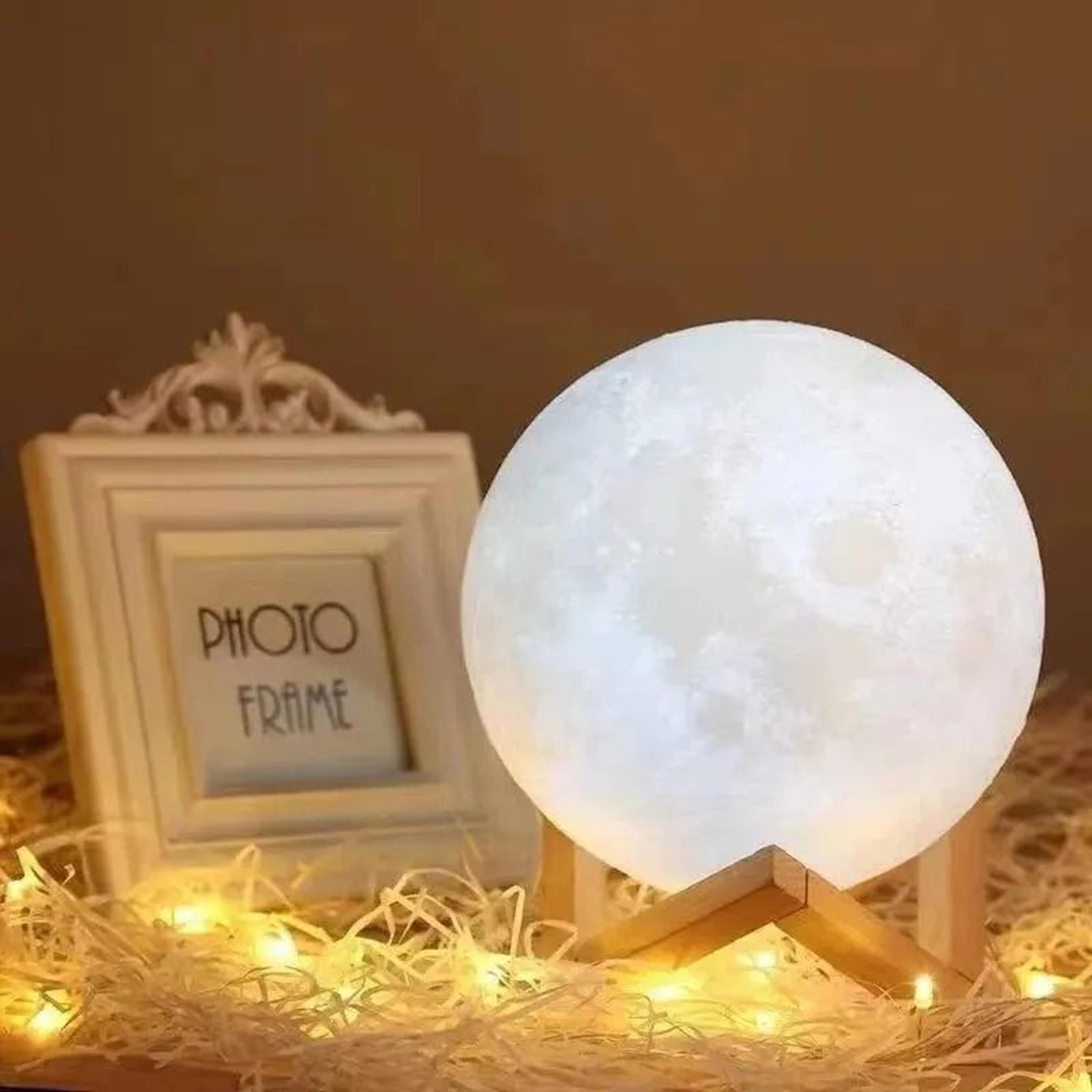 Warm LED Moon Night Light 4