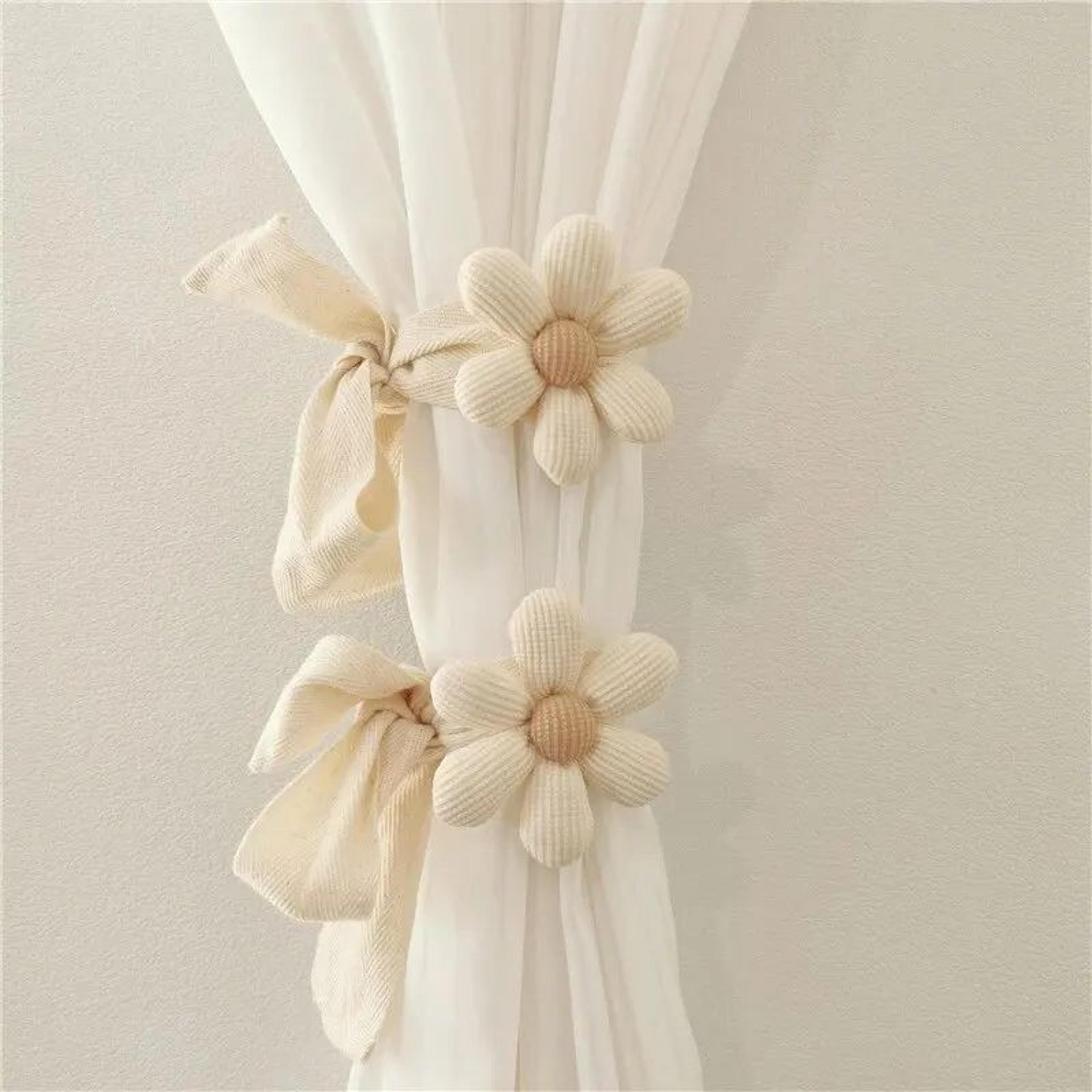 3D Flower Decorative Curtain Tiebacks 5