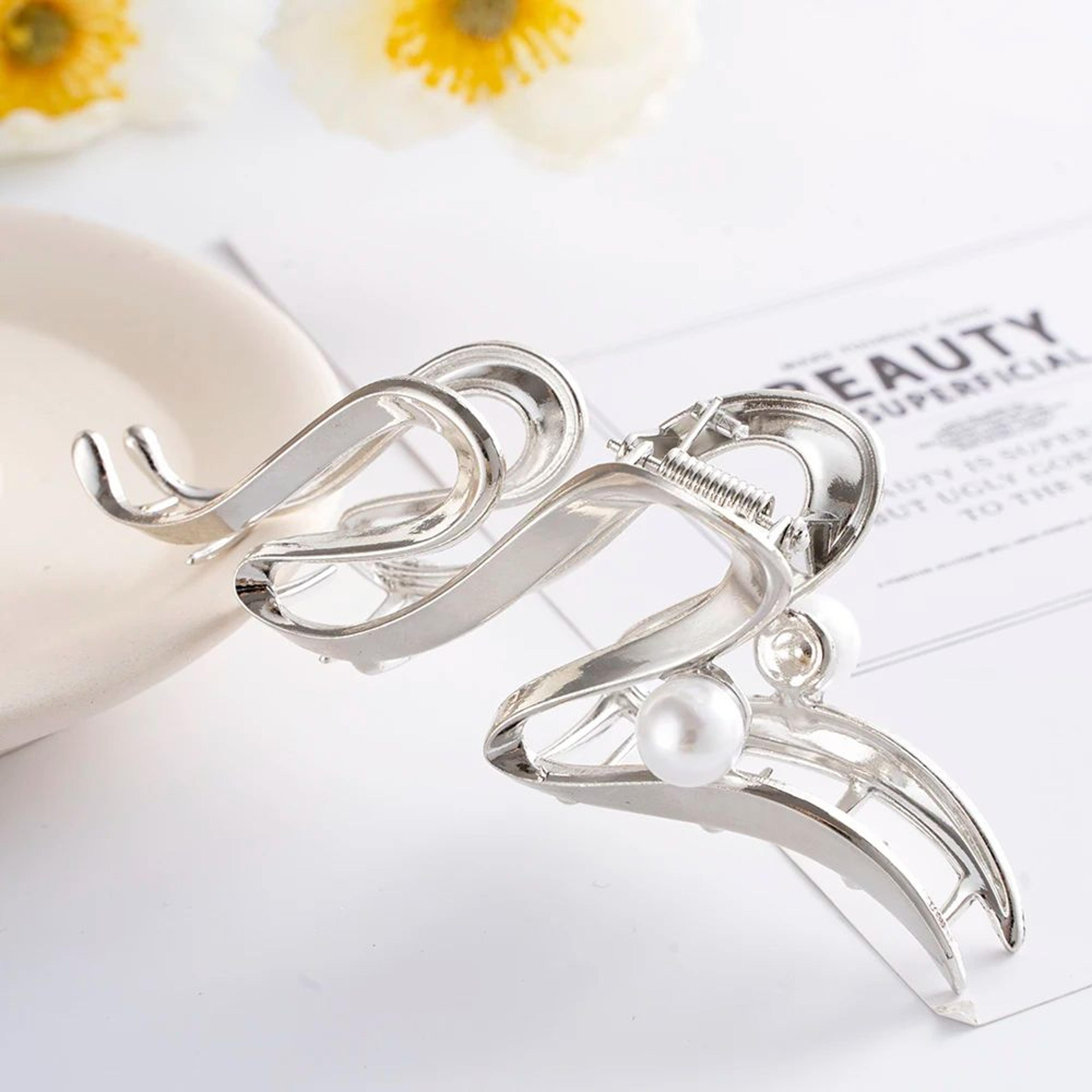 Irregular Metal Statement Hair Clip 9
