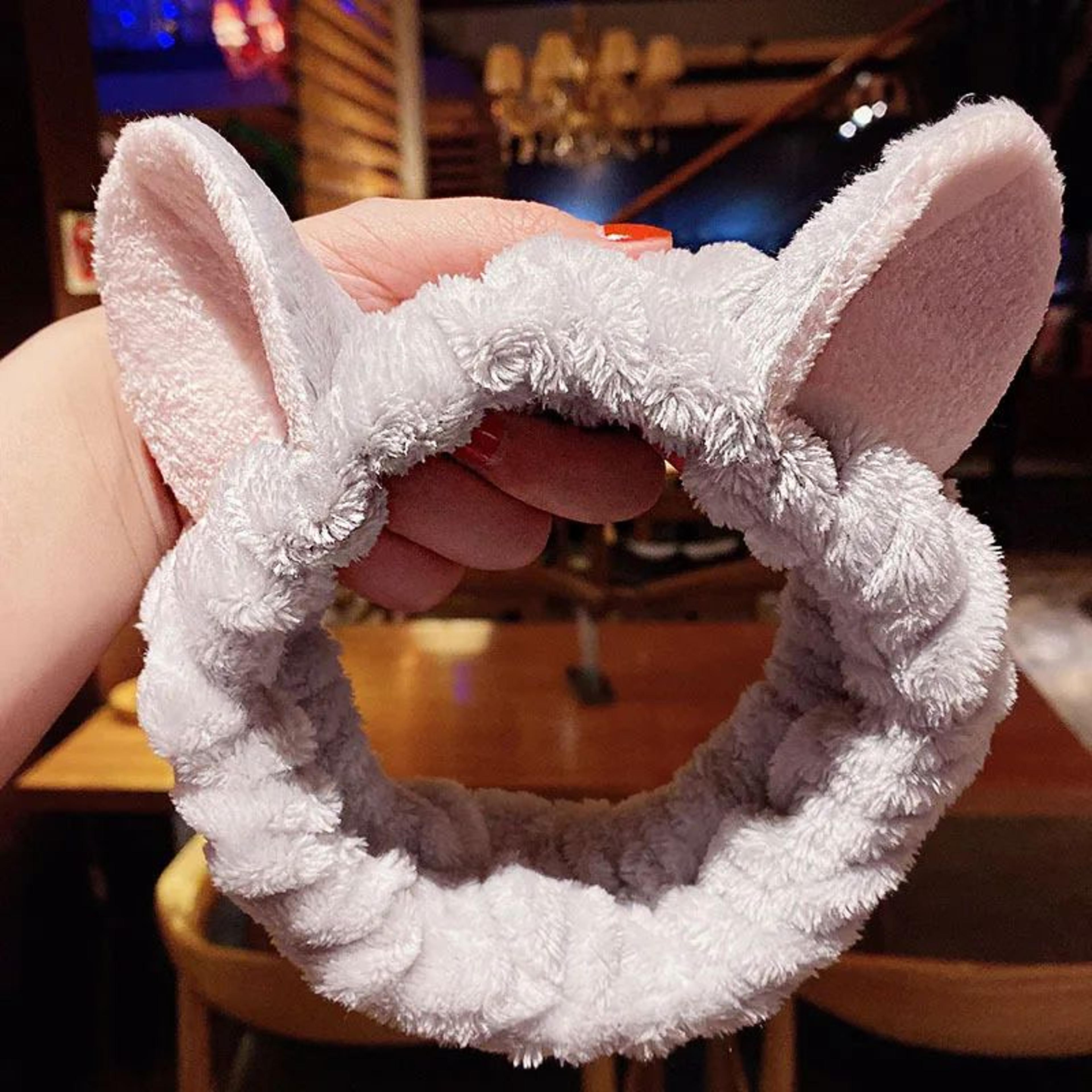 Soft Fleece Bow Spa Headband 17