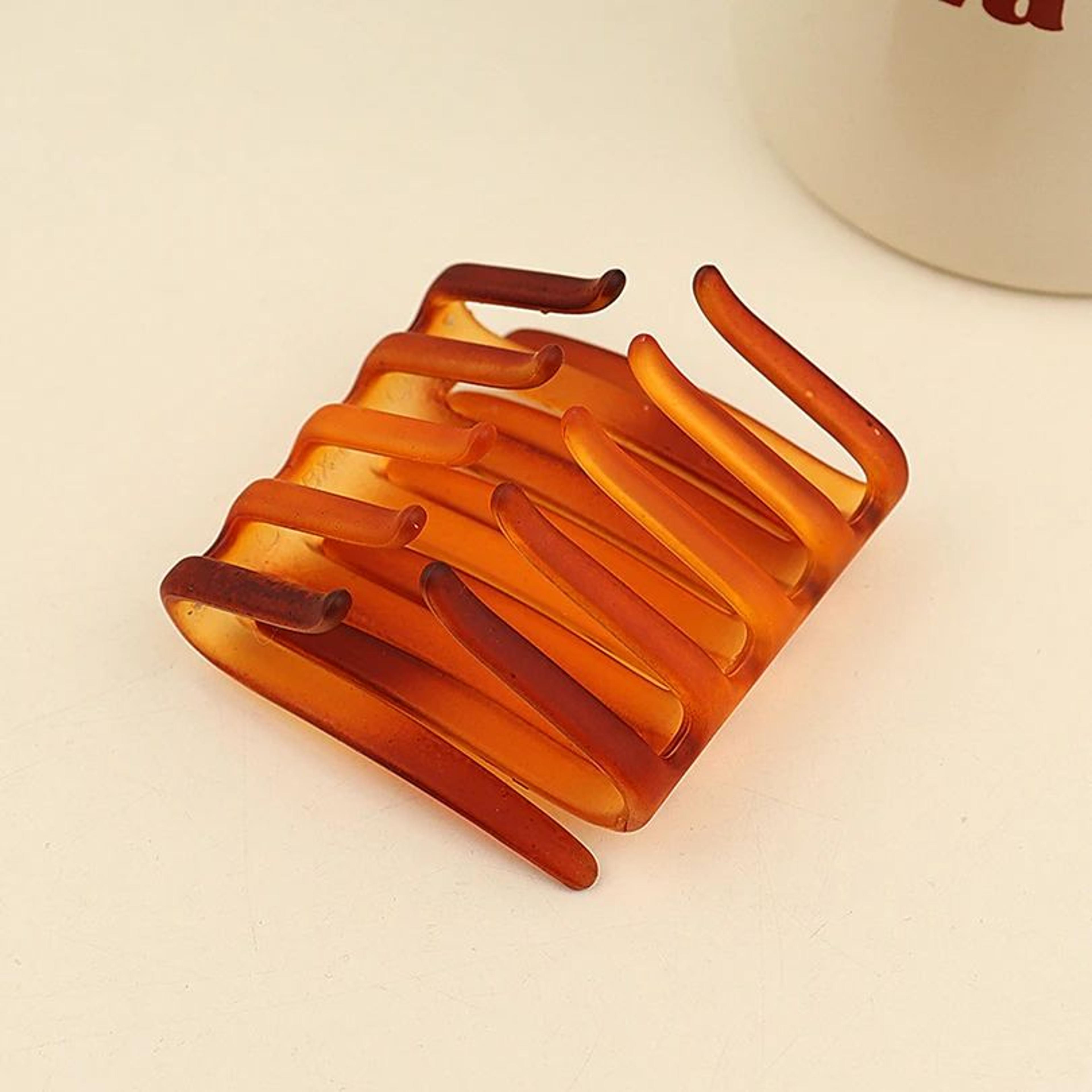 Double Side Stretch Hair Comb Clip 9