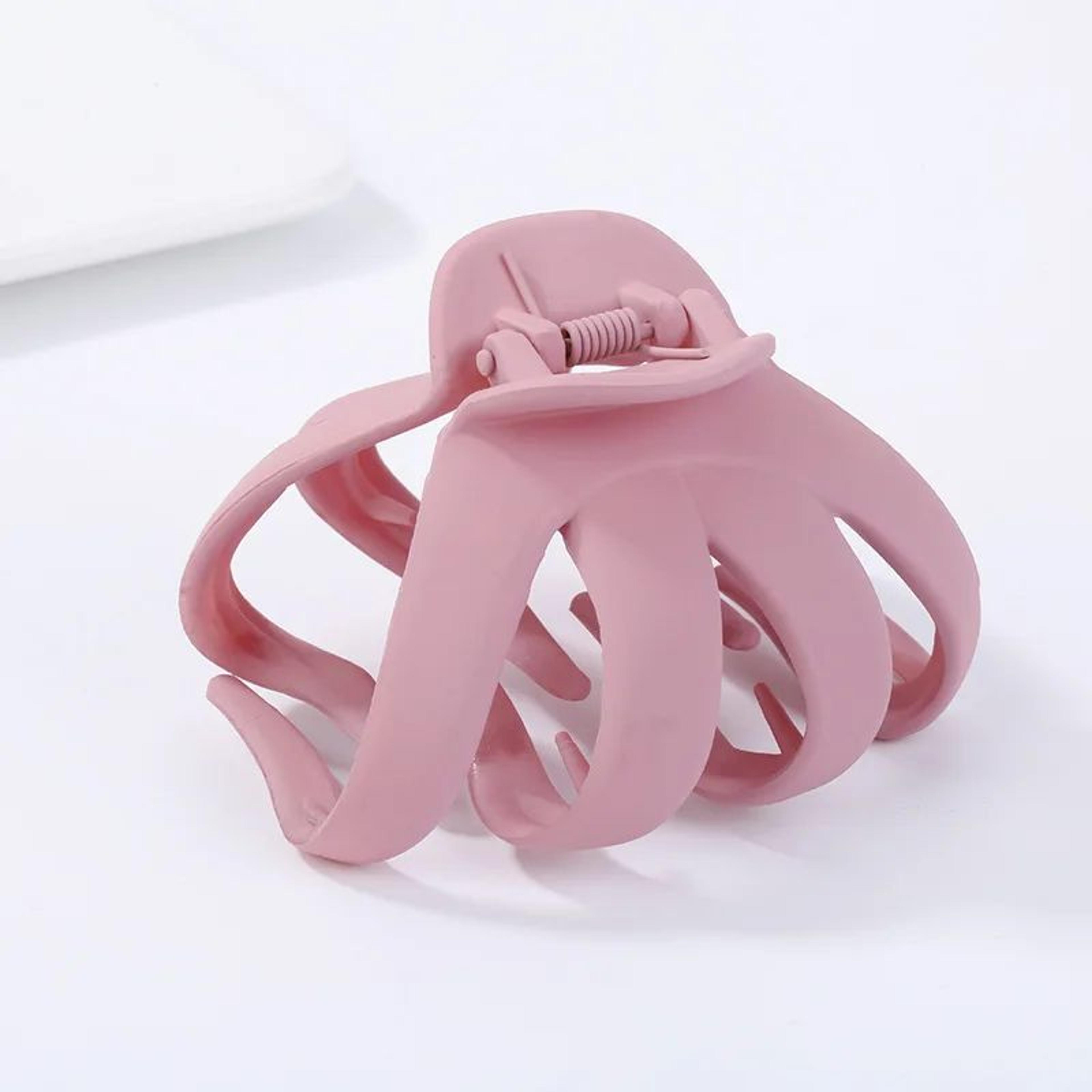 Large Moon Shape Metal Hair Claw 10