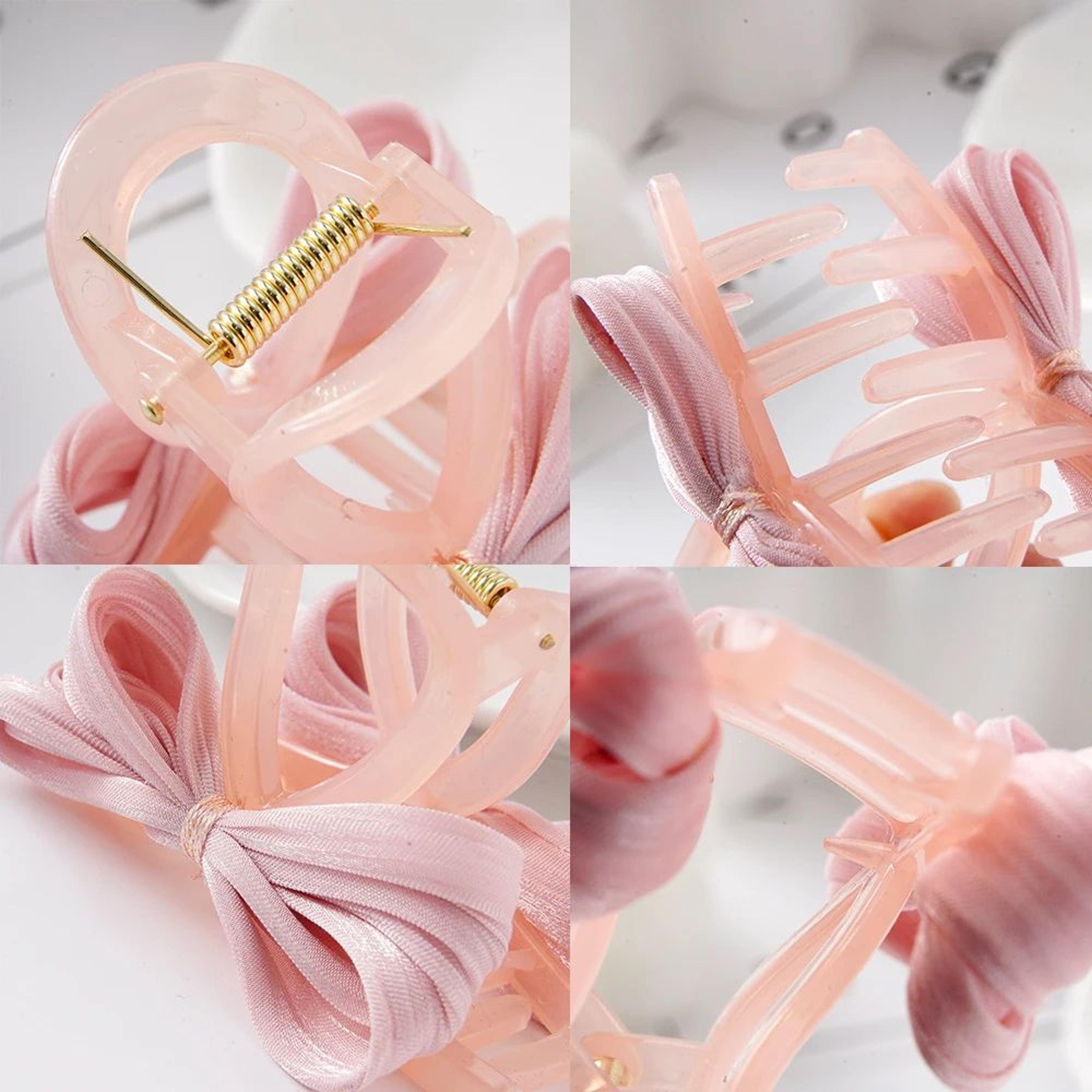 Elegant Ribbon Bow Hair Claw 5