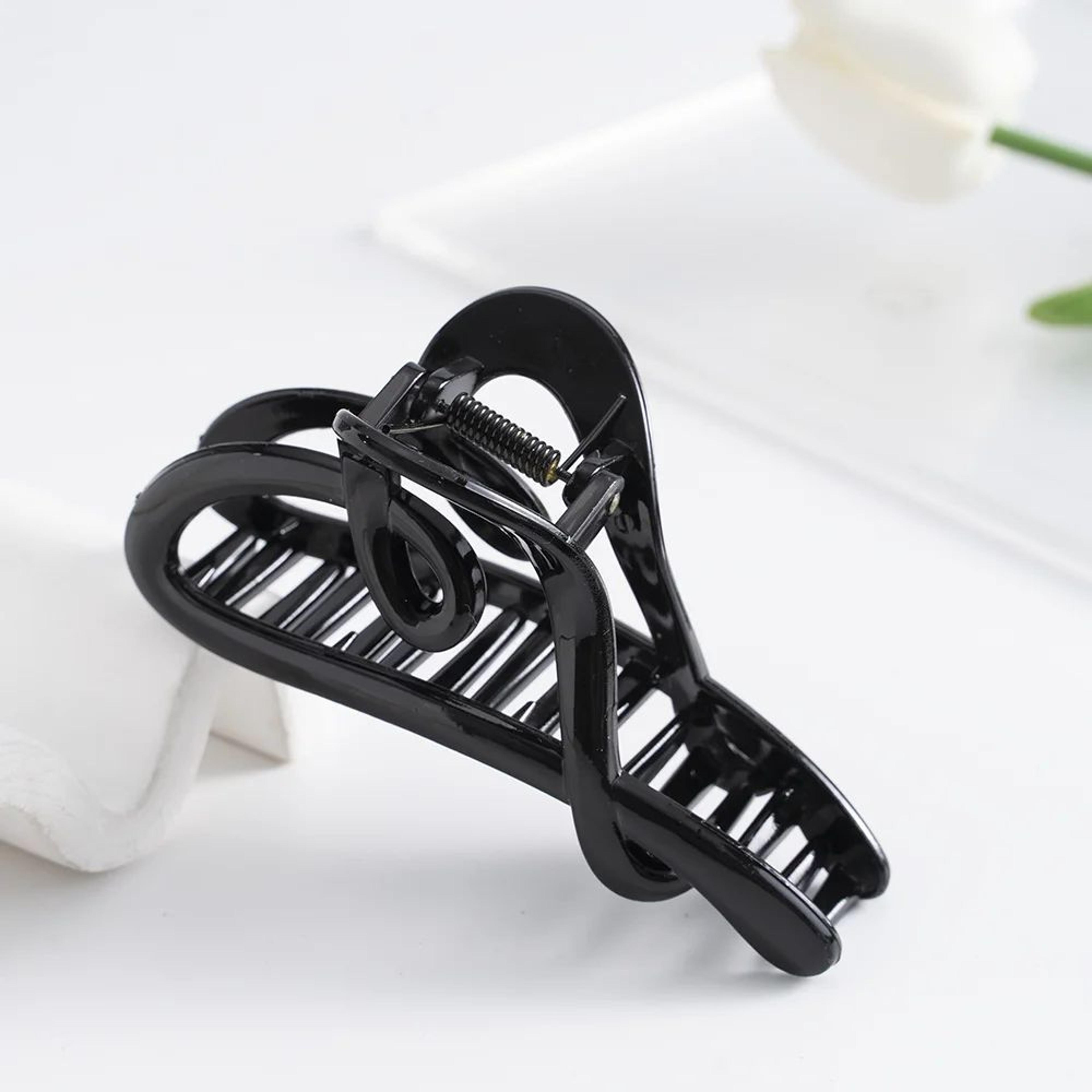 Vintage Heart Shape Hair Claw 6