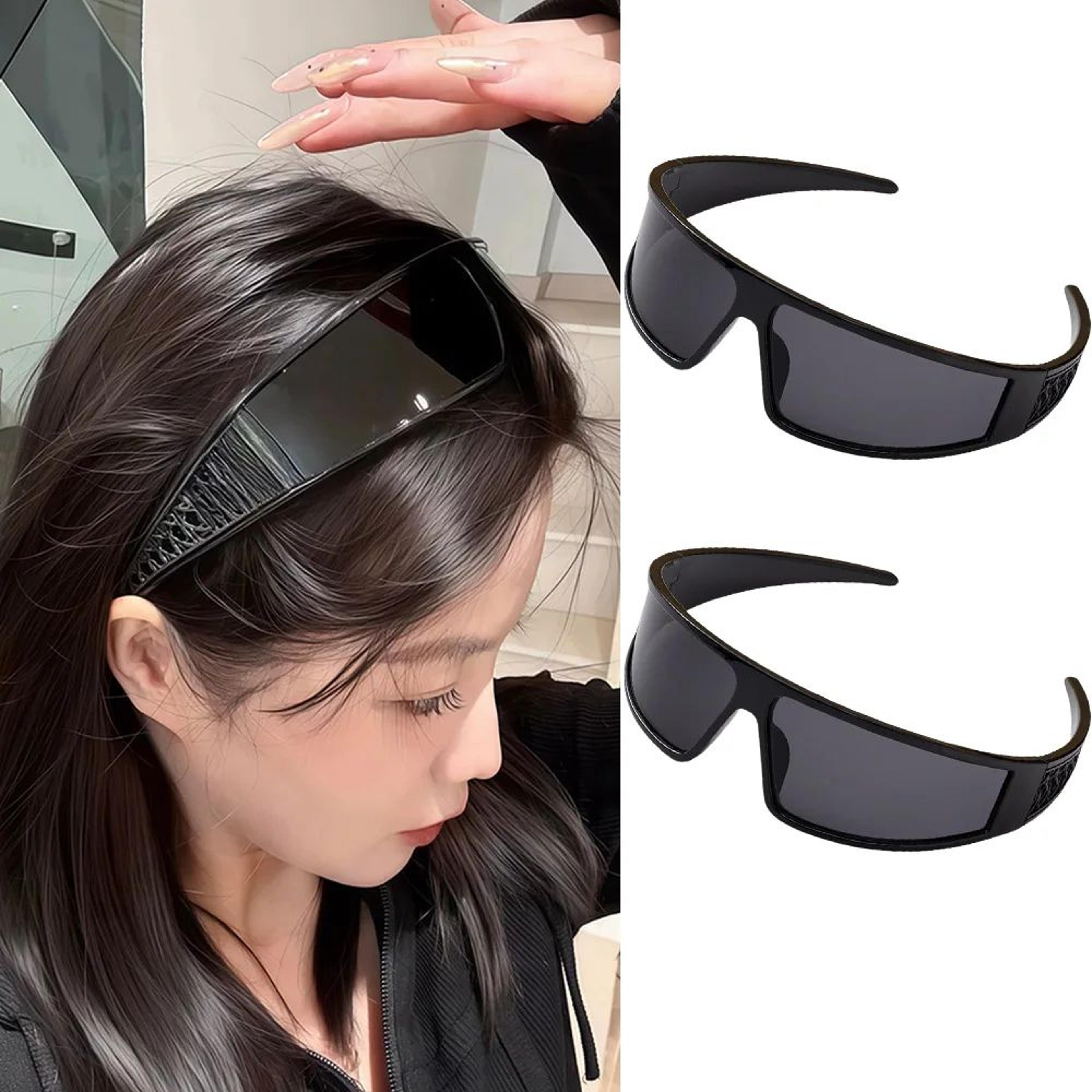 sunglasses style curved hair headband