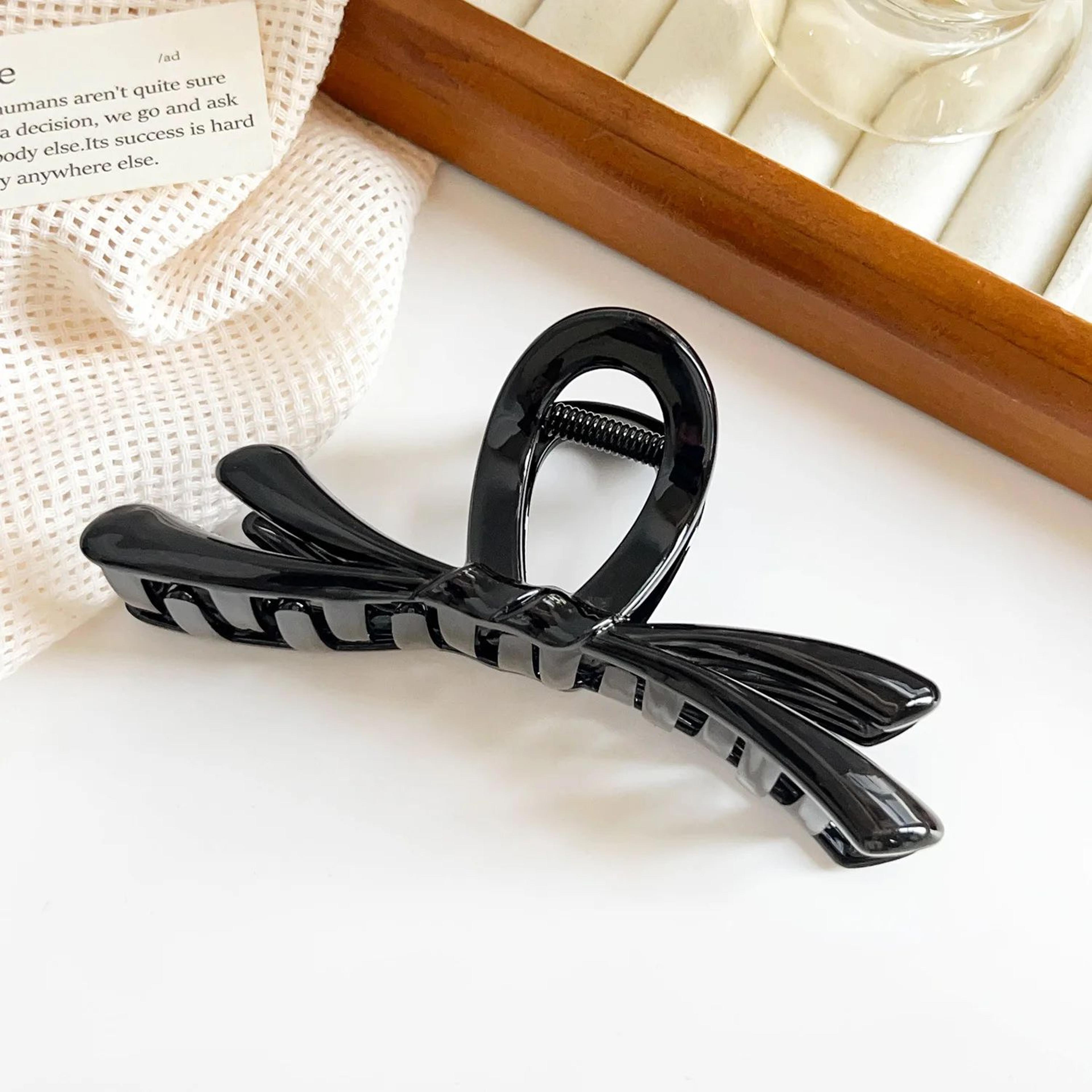 Large Ribbon Bow Hair Claw 6