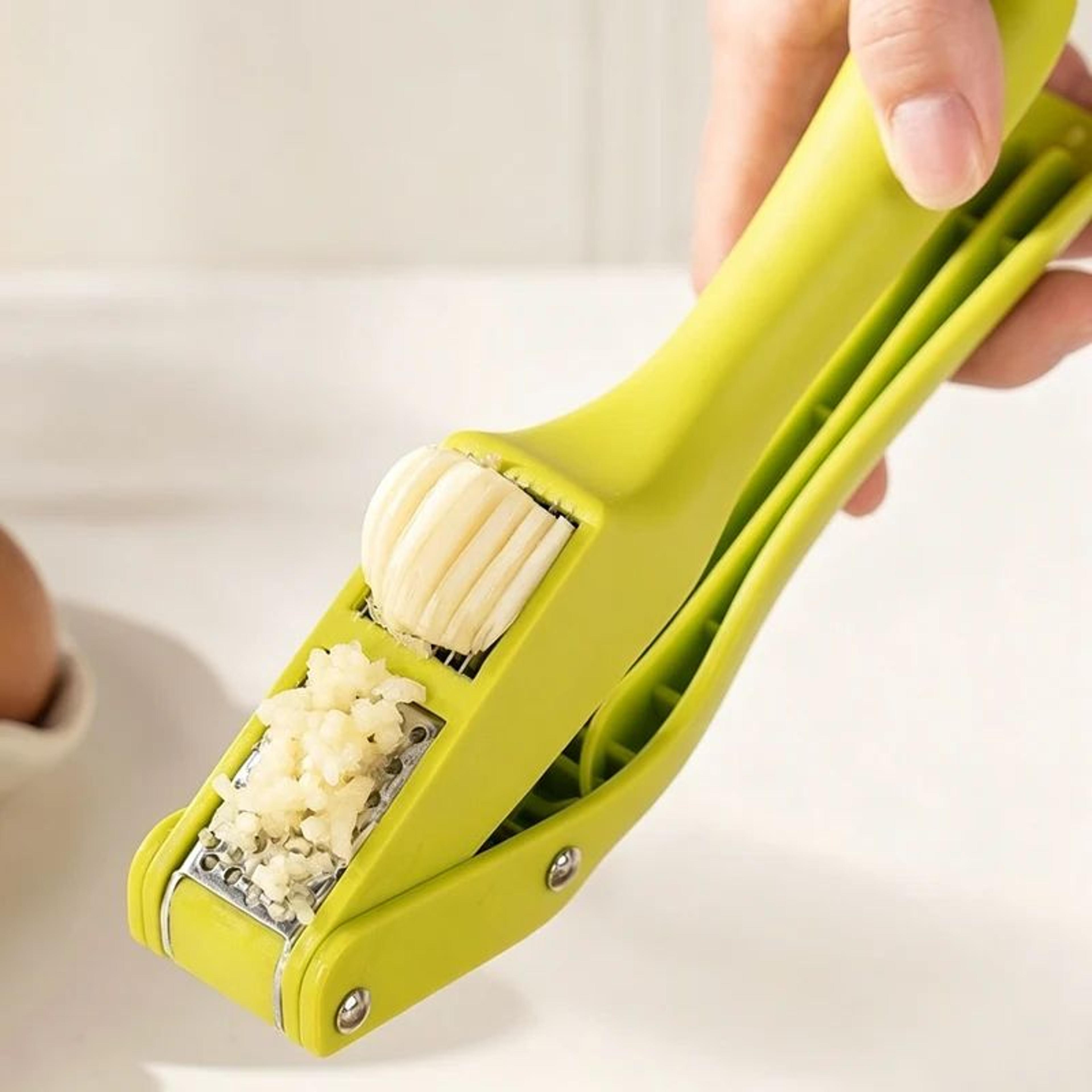 2 In 1 Garlic Press And Slicer 1
