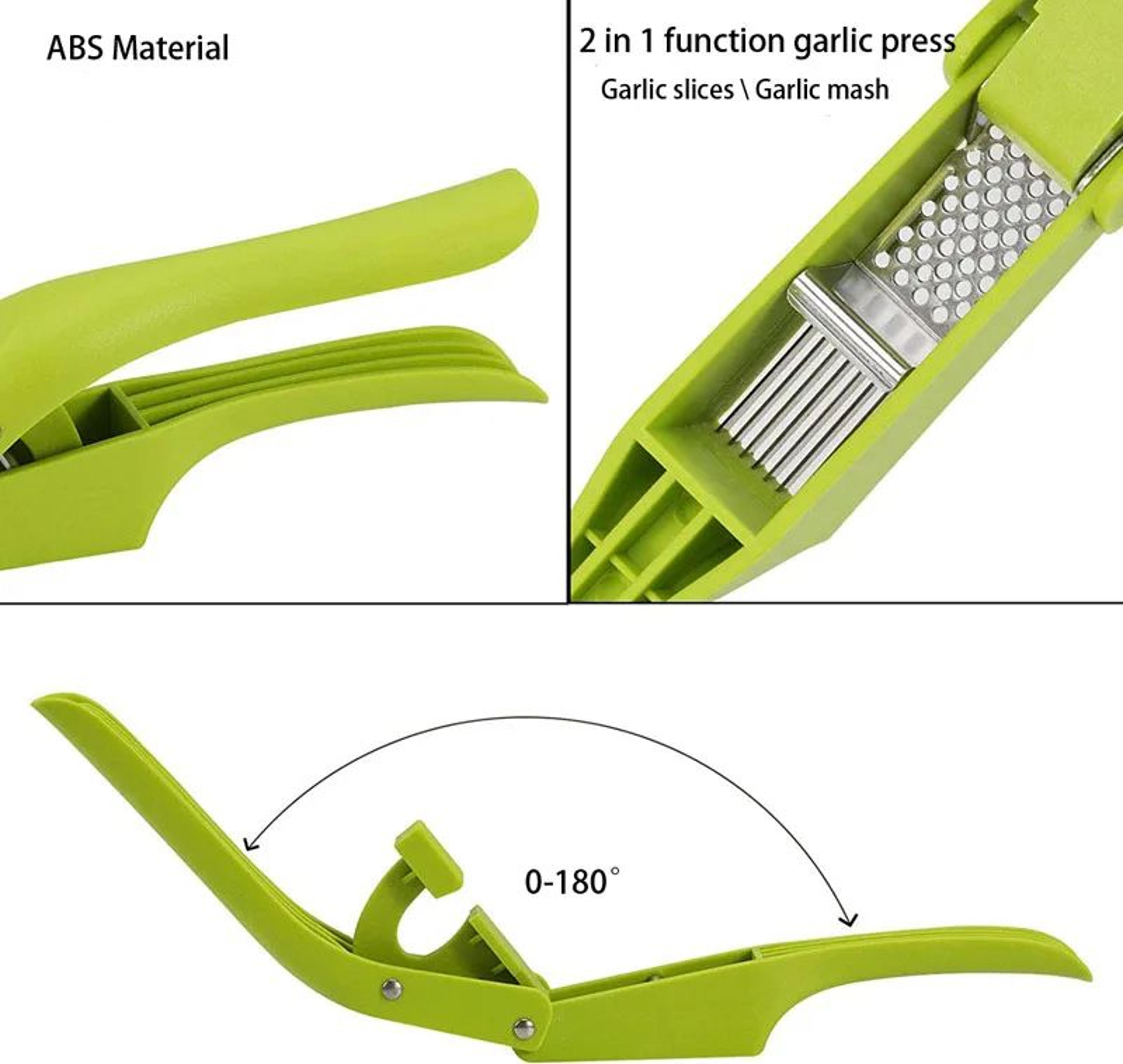 2 In 1 Garlic Press And Slicer 4