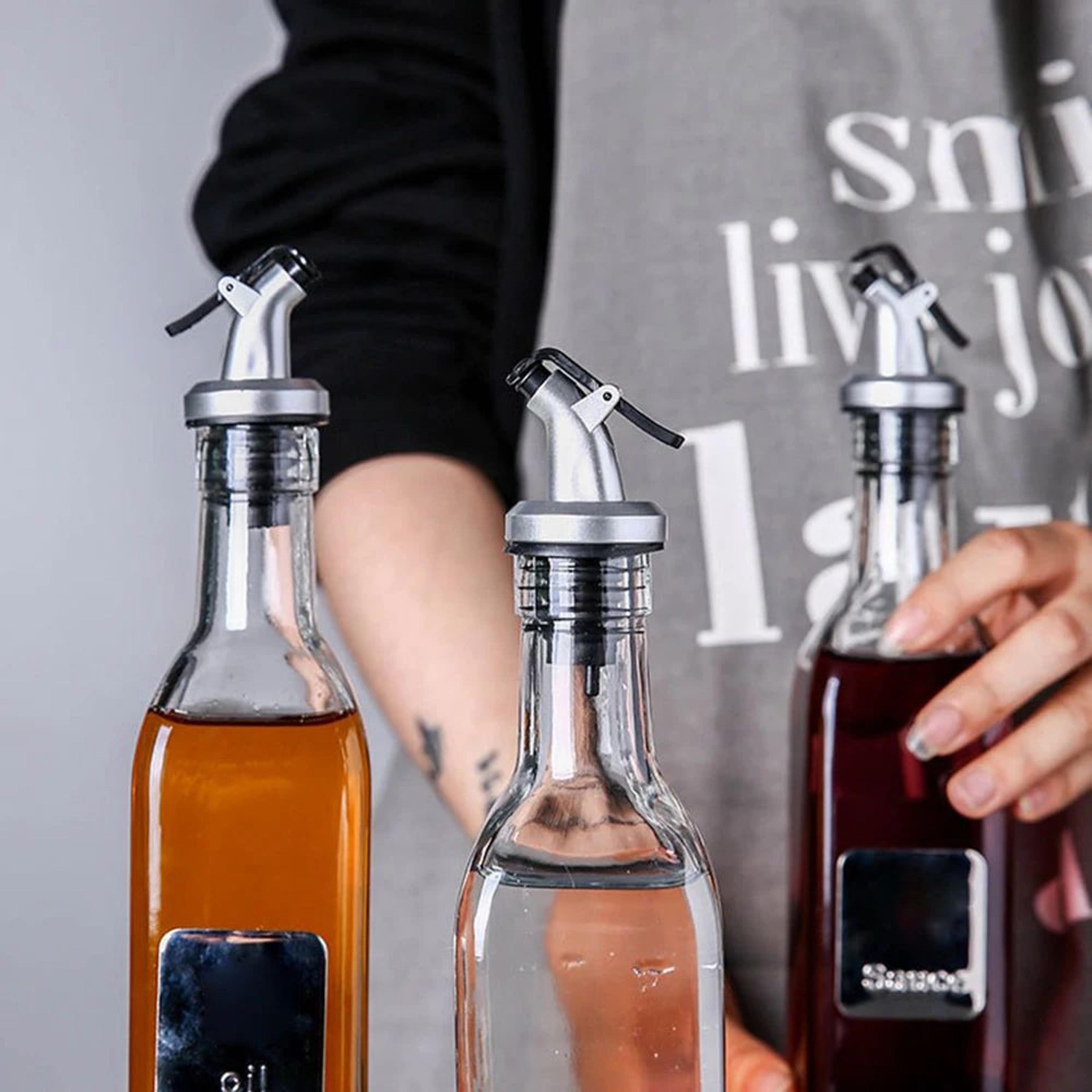 3 Piece Oil Bottle Pour Spout Set 2