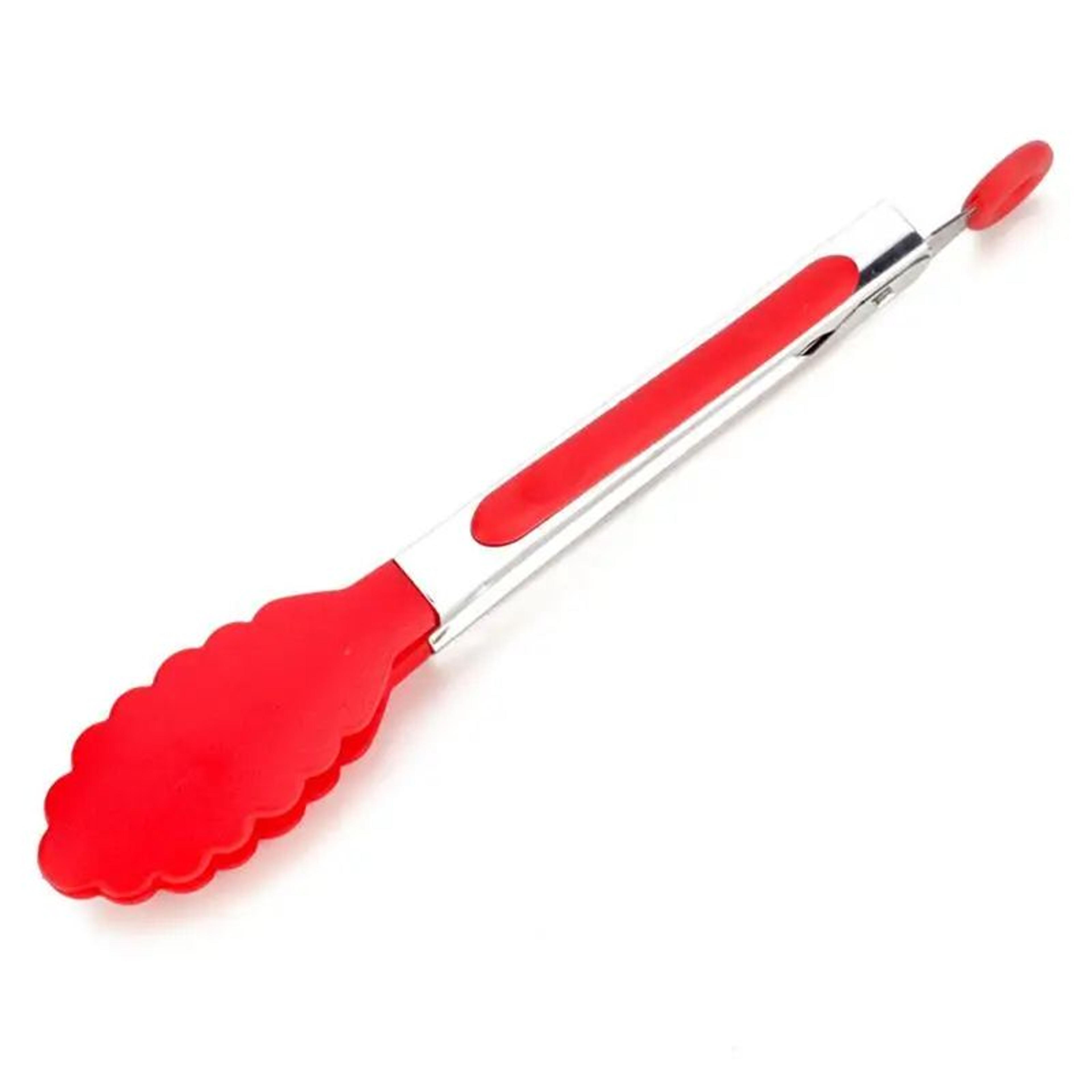Silicone Non Slip Kitchen Cooking Tongs 11