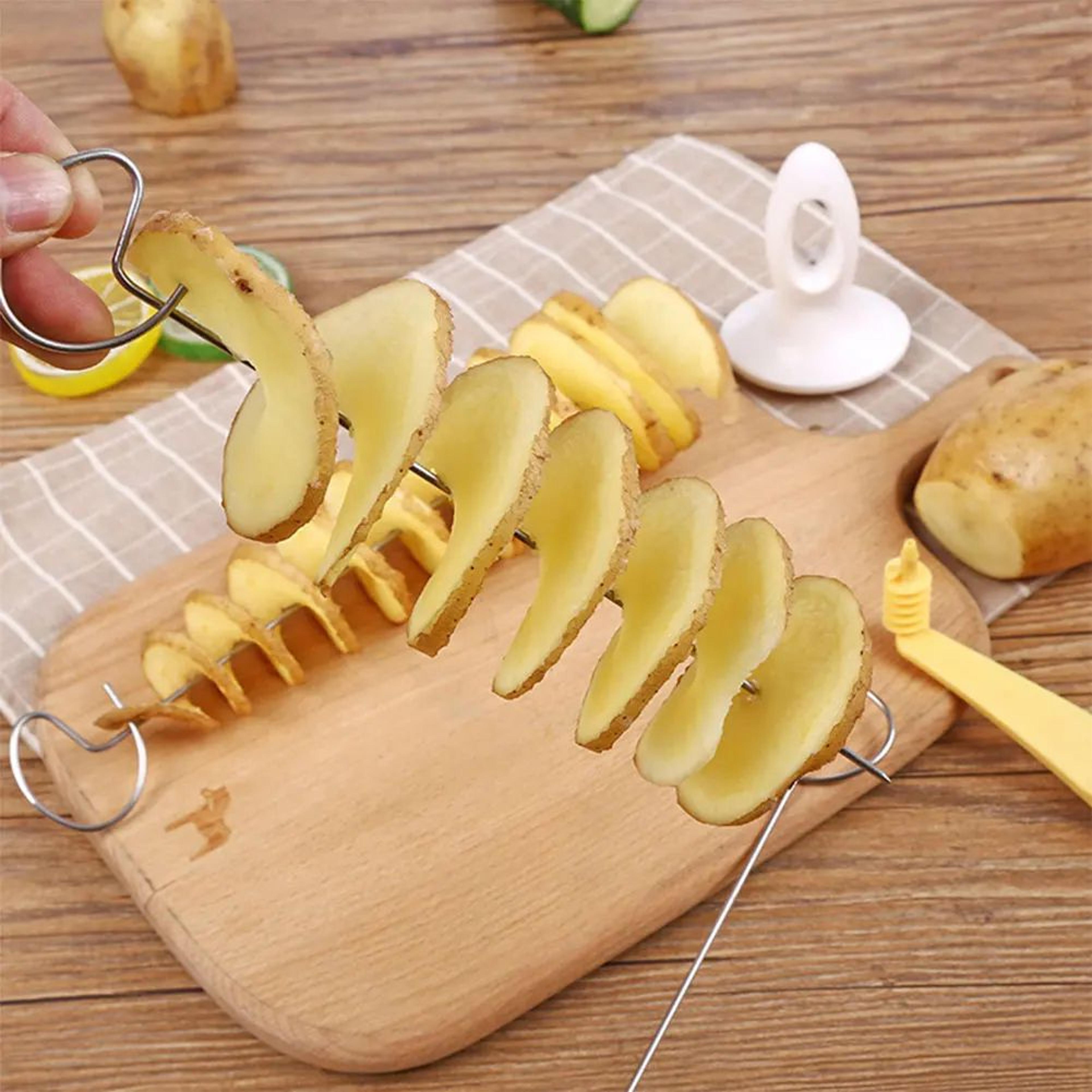 Stainless Steel Spiral Potato Slicer 4