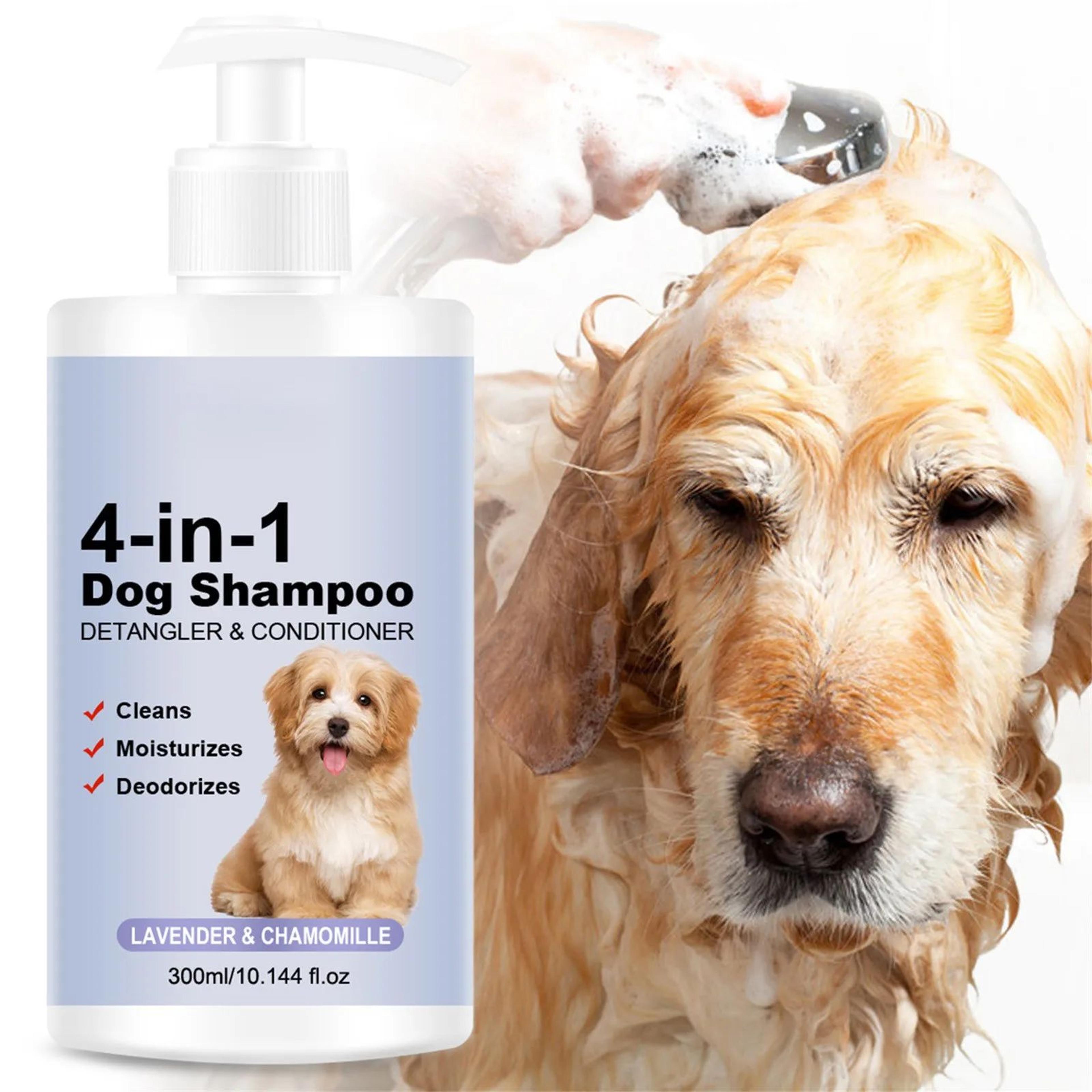 4 in 1 lavender chamomile dog shampoo