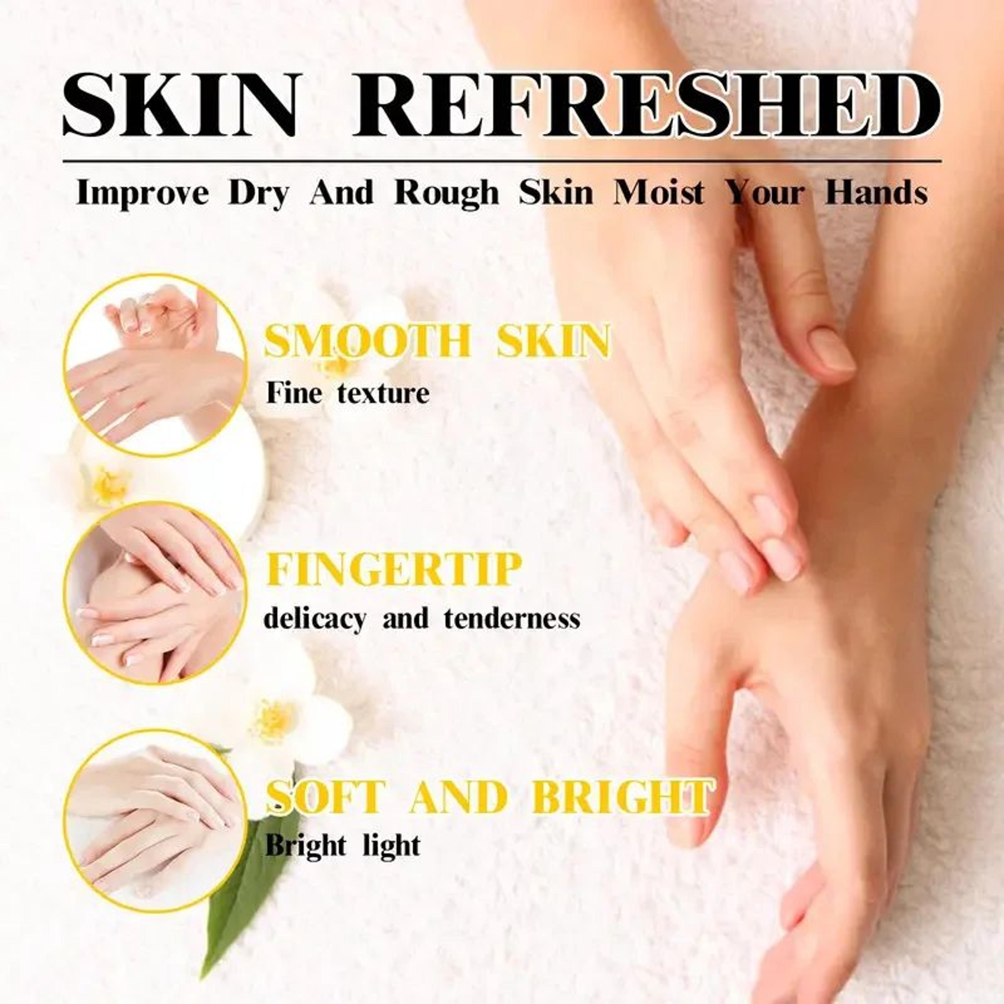 Honey Moisturizing And Exfoliating Hand Wax Mask 4