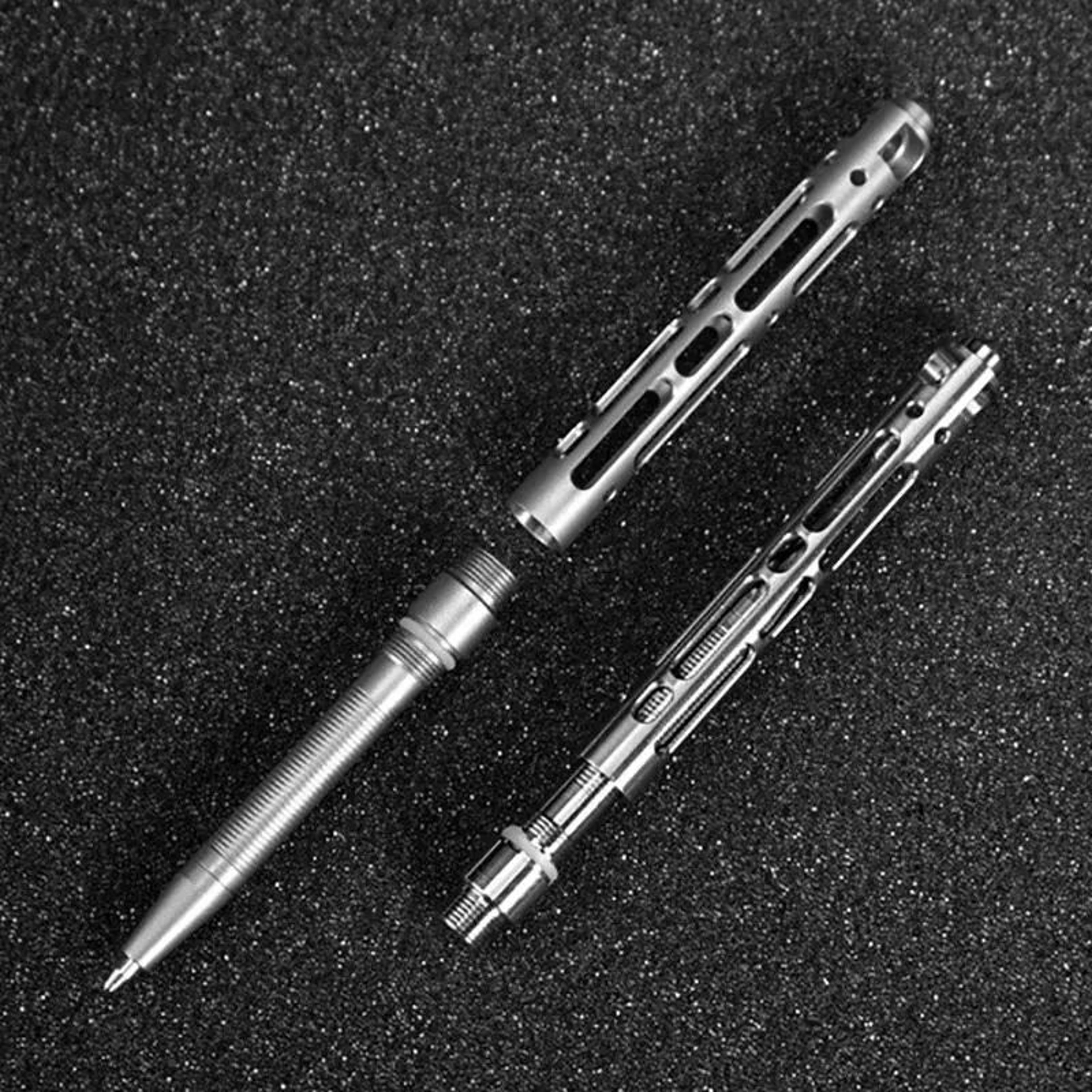 Titanium Tactical Pen With Emergency Glass Breaker 0