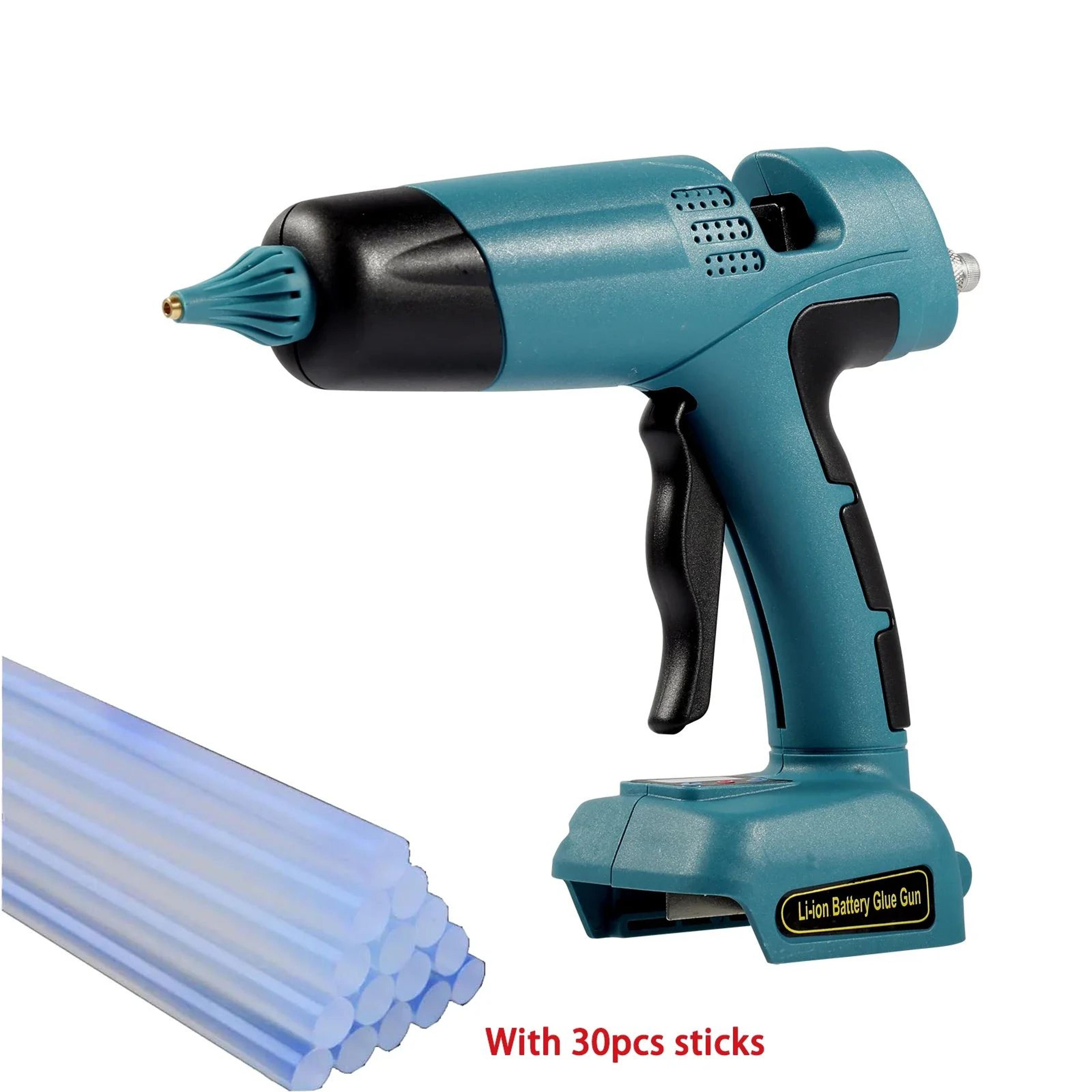 18v cordless hot glue gun compatible with makita batteries