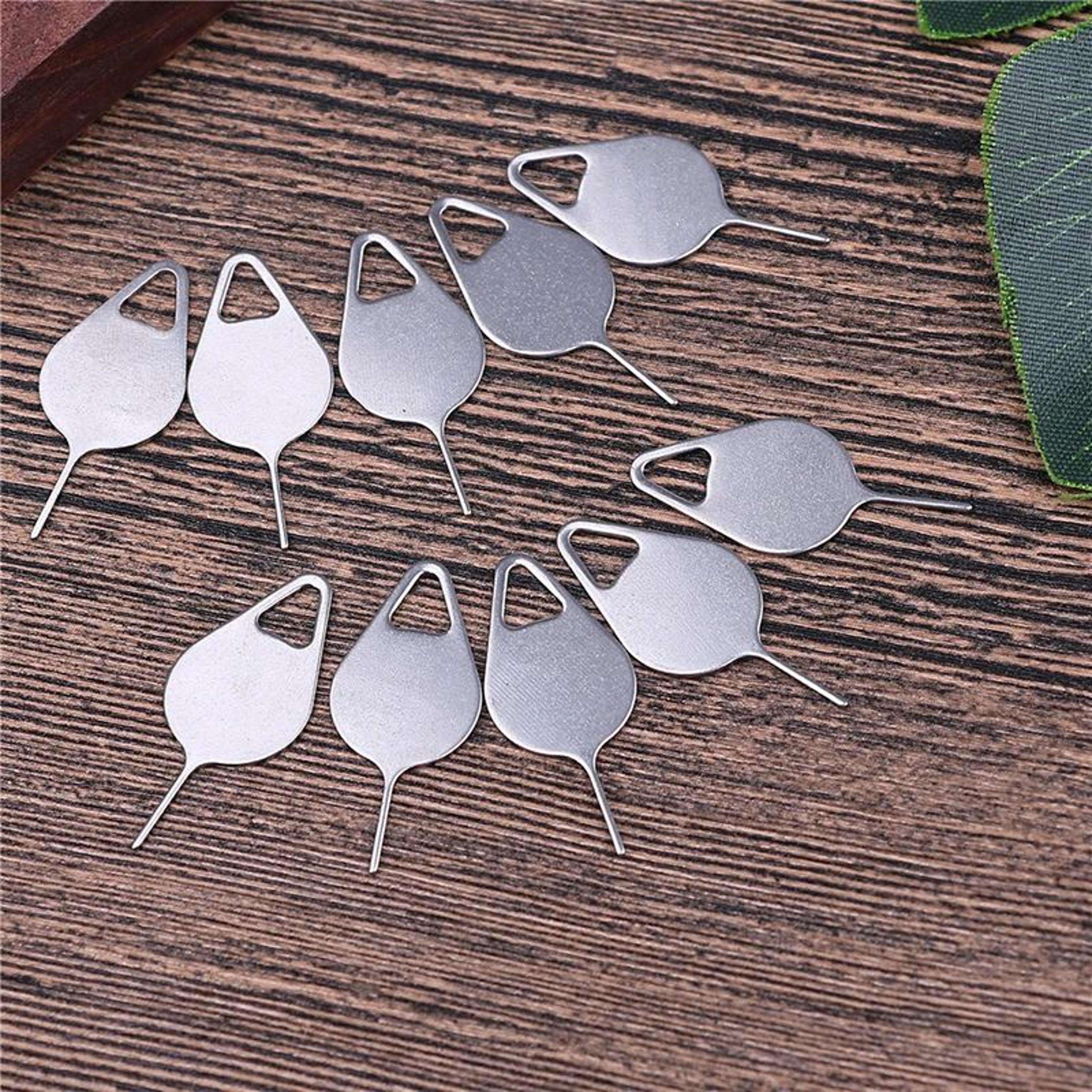 50PCS Stainless Steel SIM Card Ejector Pin Set 5