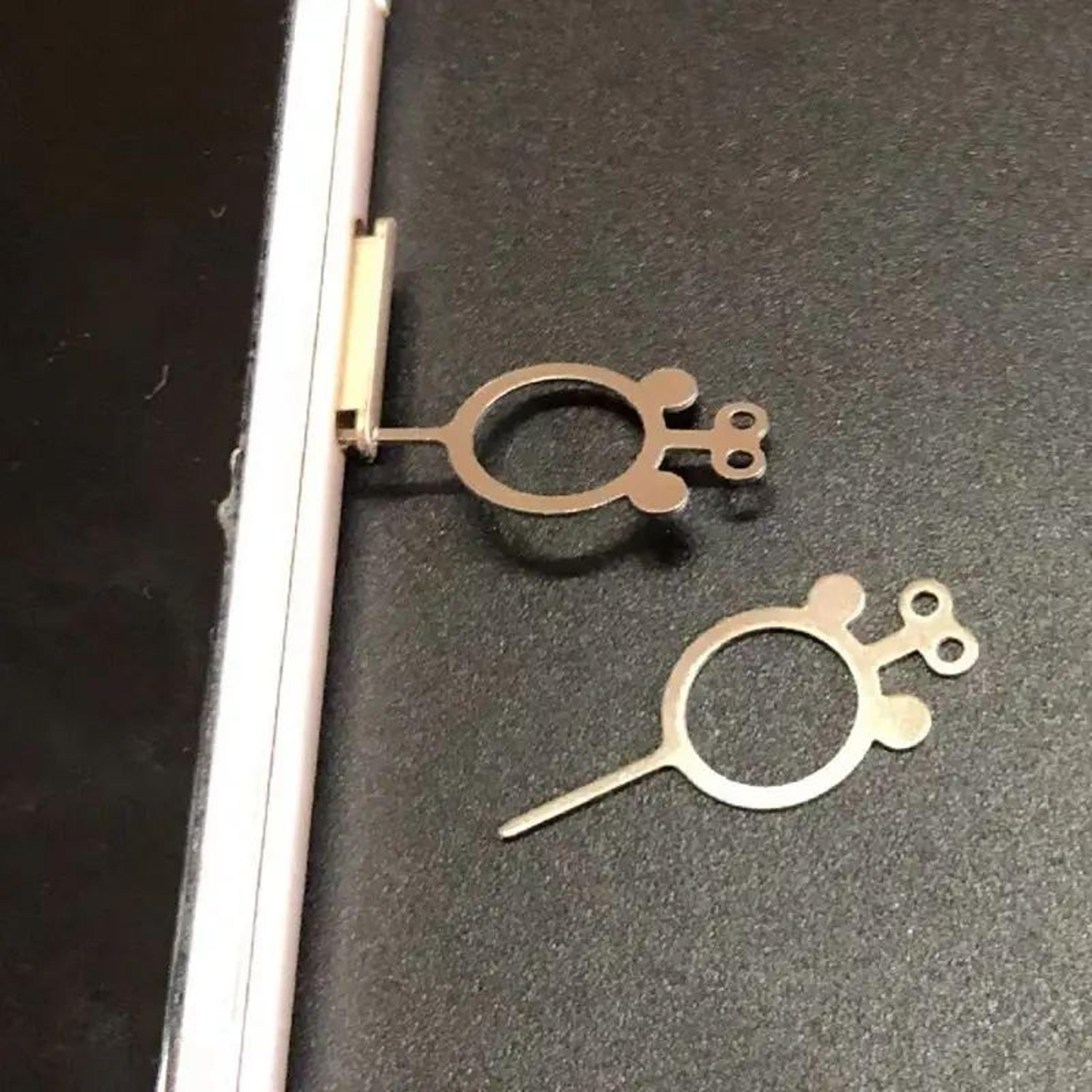10PCS Stainless Steel SIM Card Ejector Pin Set 3