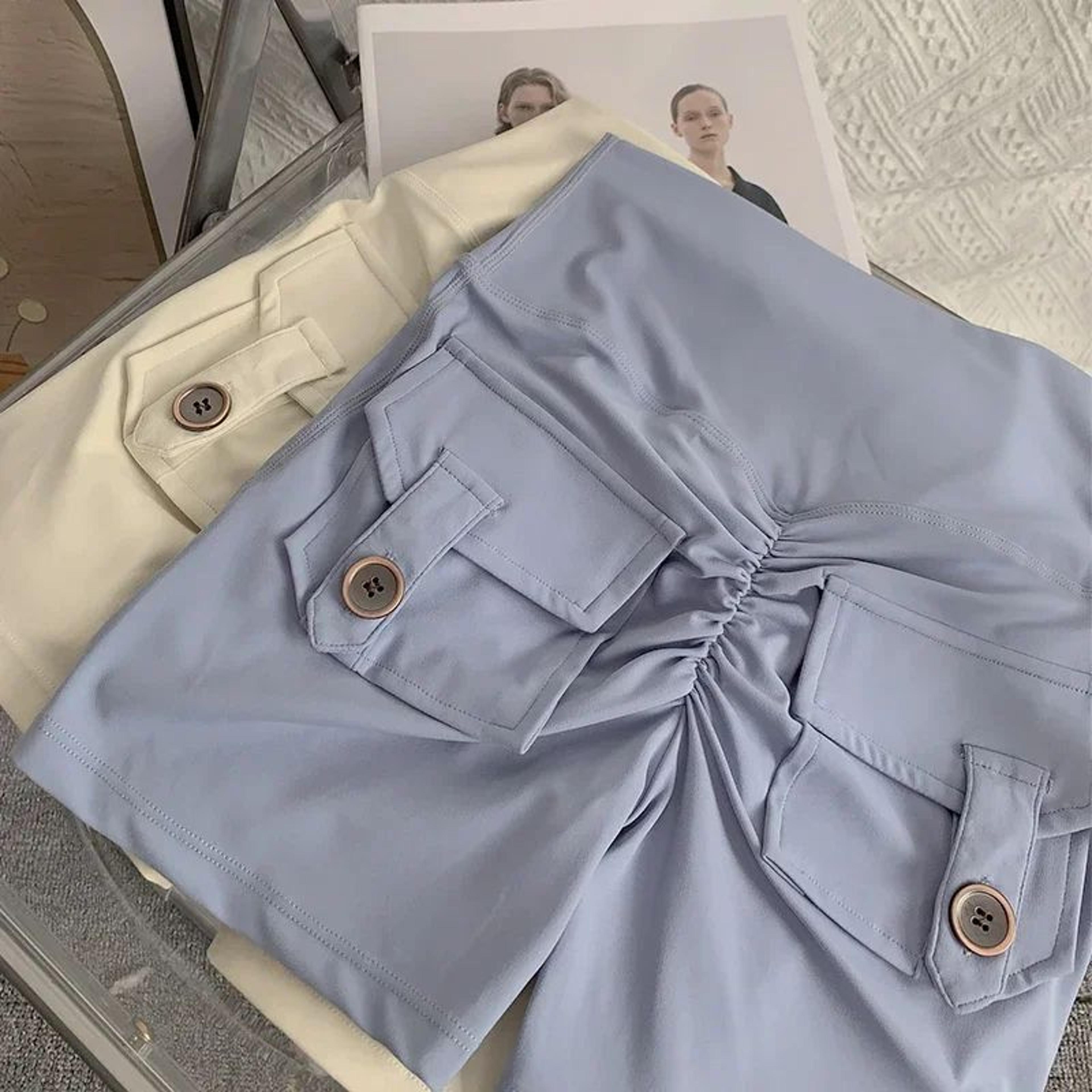 High Waist Scrunch Butt Yoga Shorts With Pockets 4