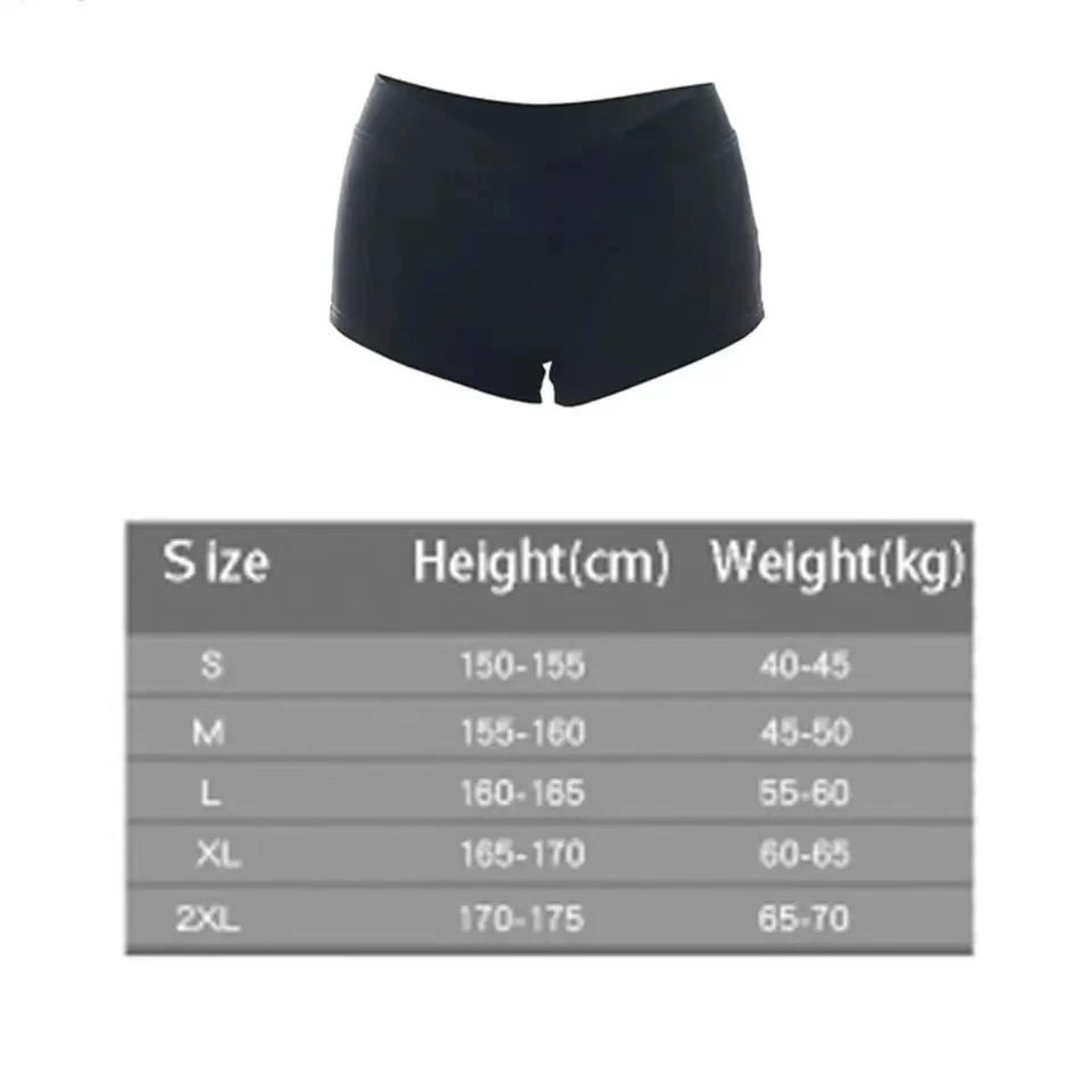 Womens Low Waist Black Mini Workout Shorts 5