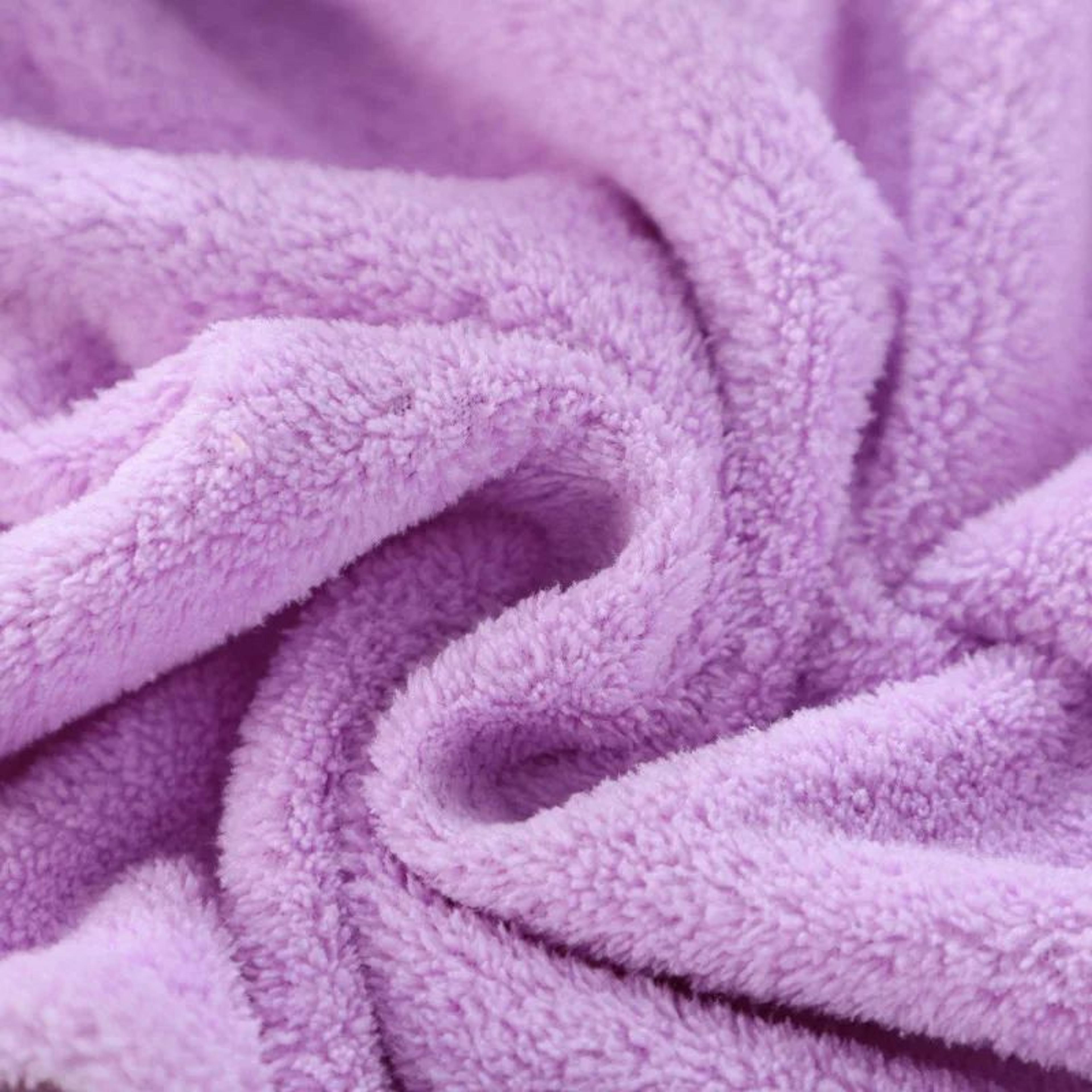 Soft Microfiber Hair Drying Towel Turban 4