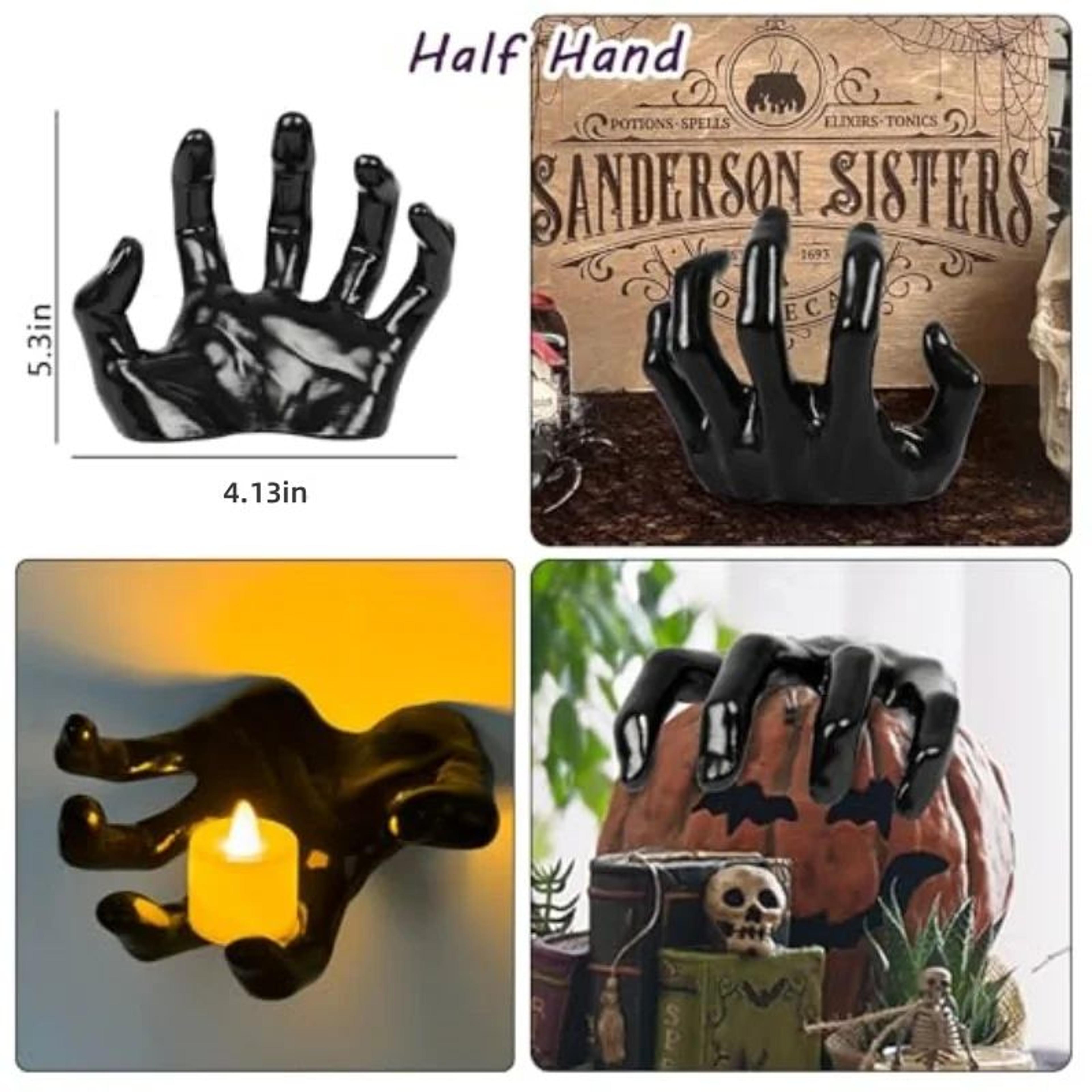 Gothic Creepy Hand Wall Mounted Candle Holder 4