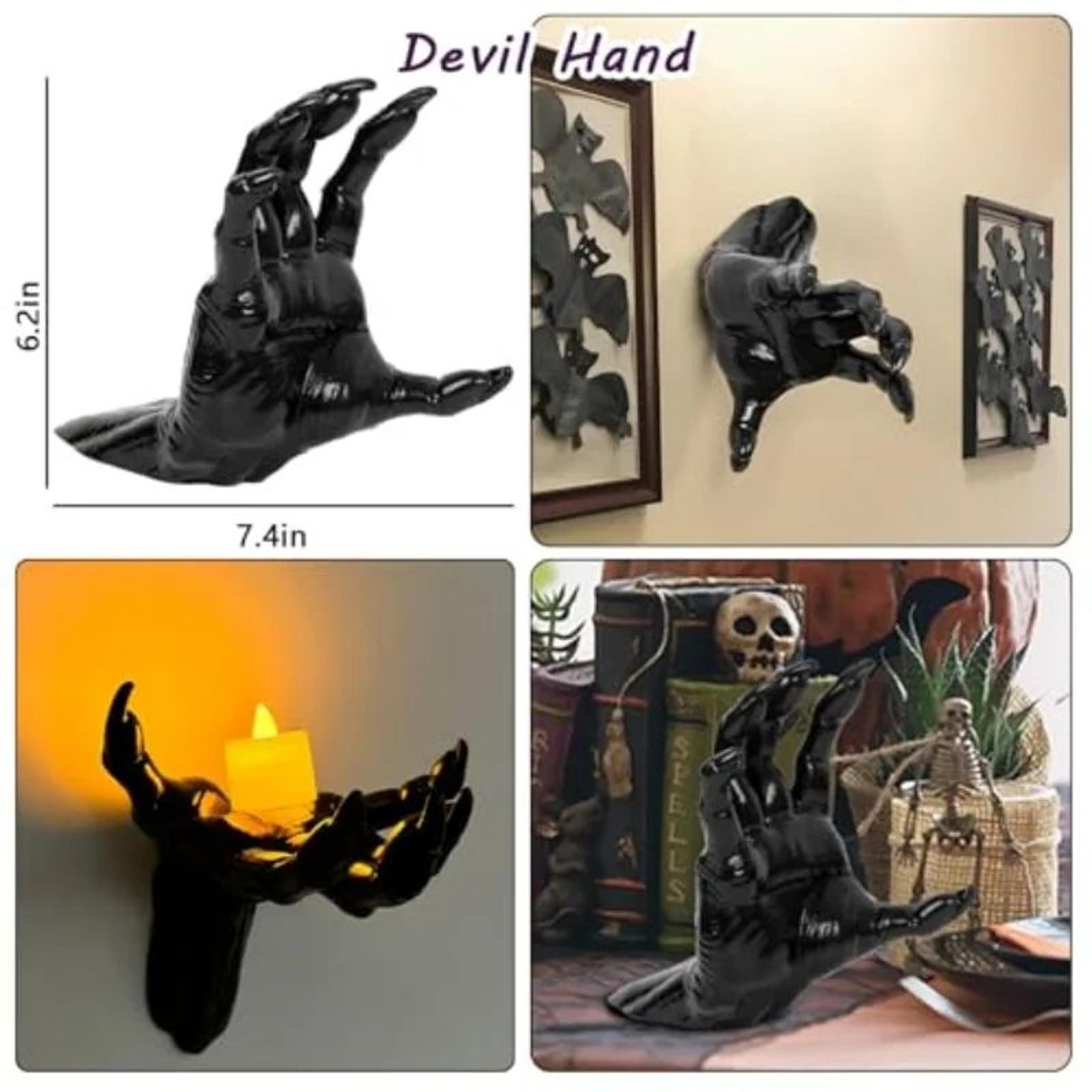 Gothic Creepy Hand Wall Mounted Candle Holder 5