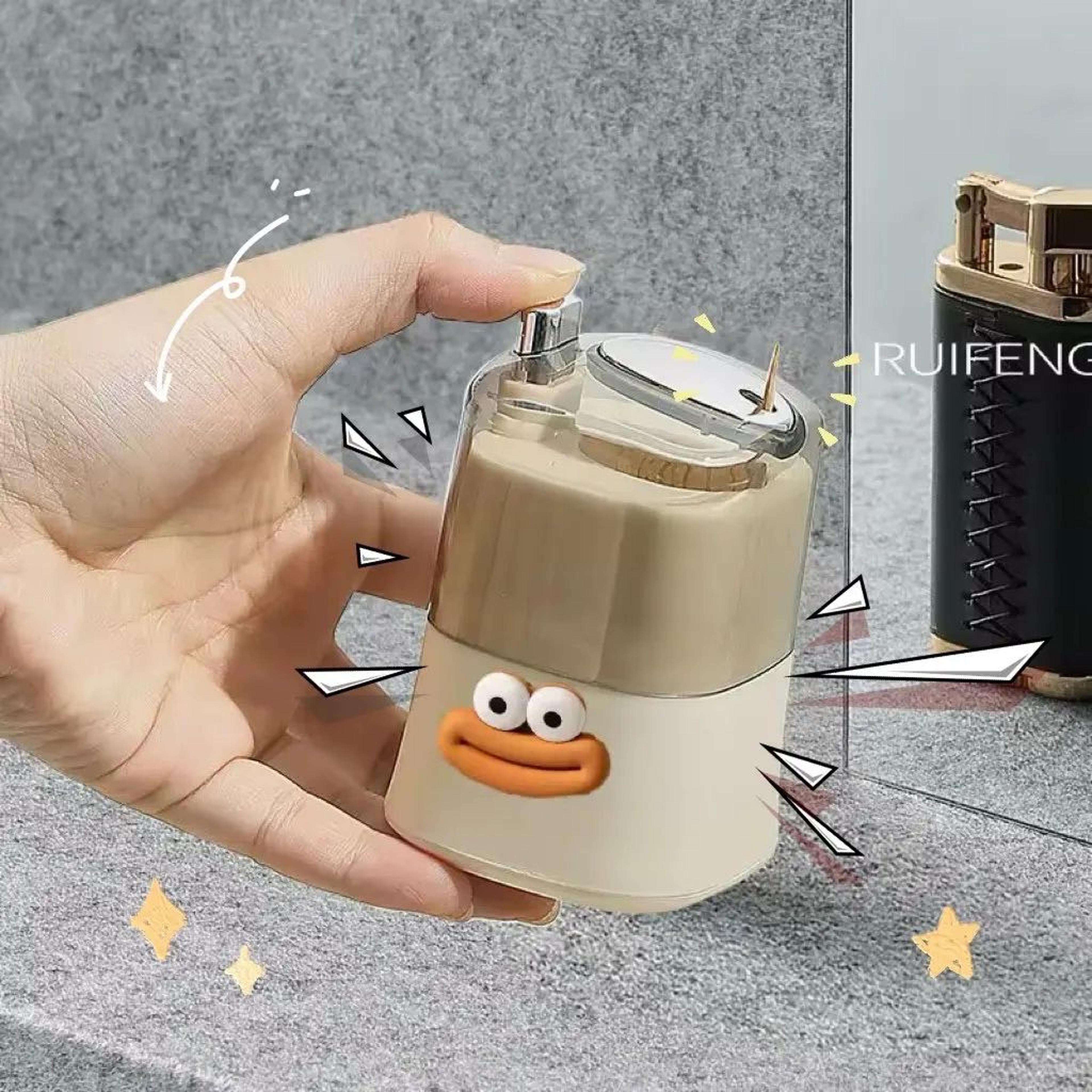 Automatic PopUp Toothpick Holder Storage Box 10