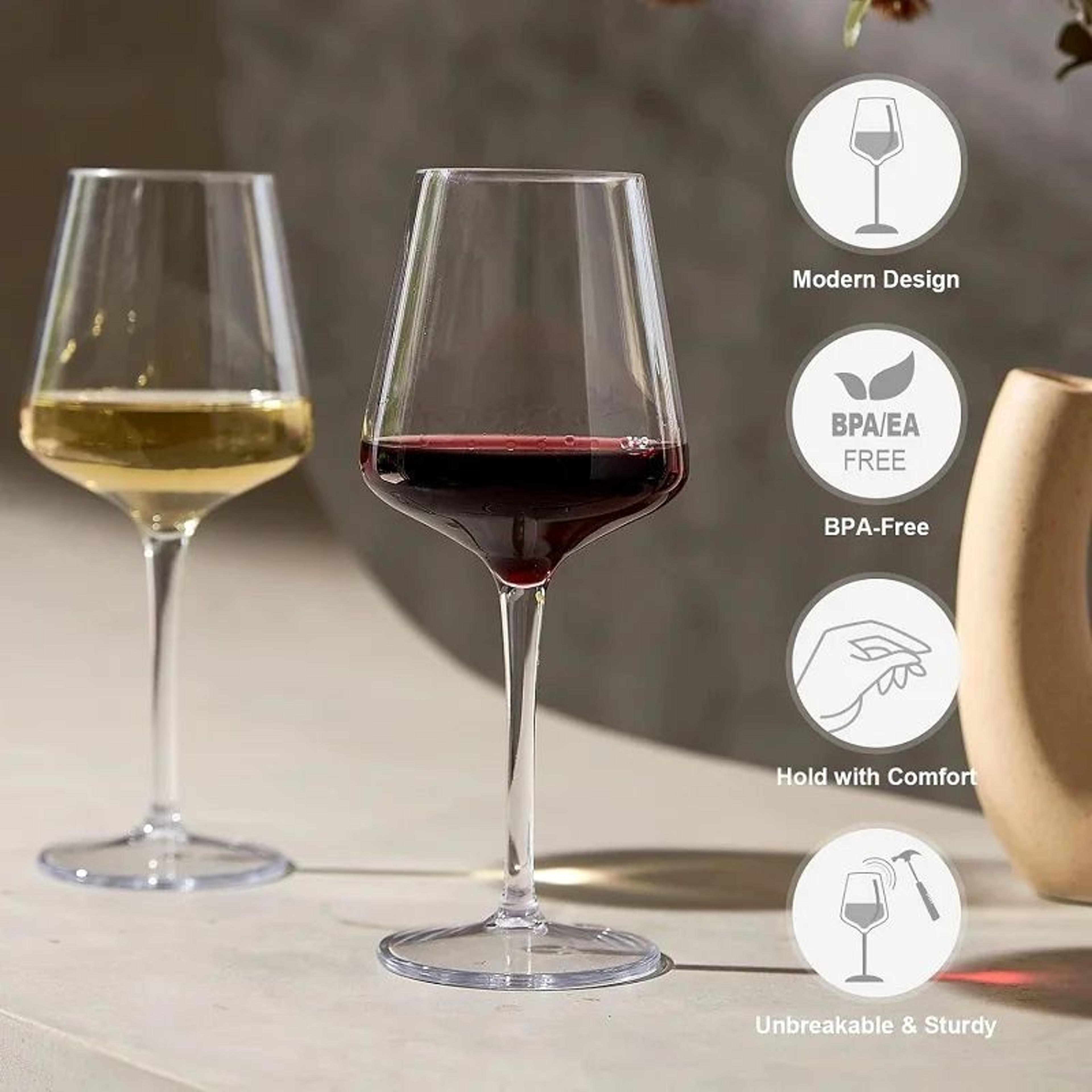 Unbreakable Floating Plastic Wine Glasses 2