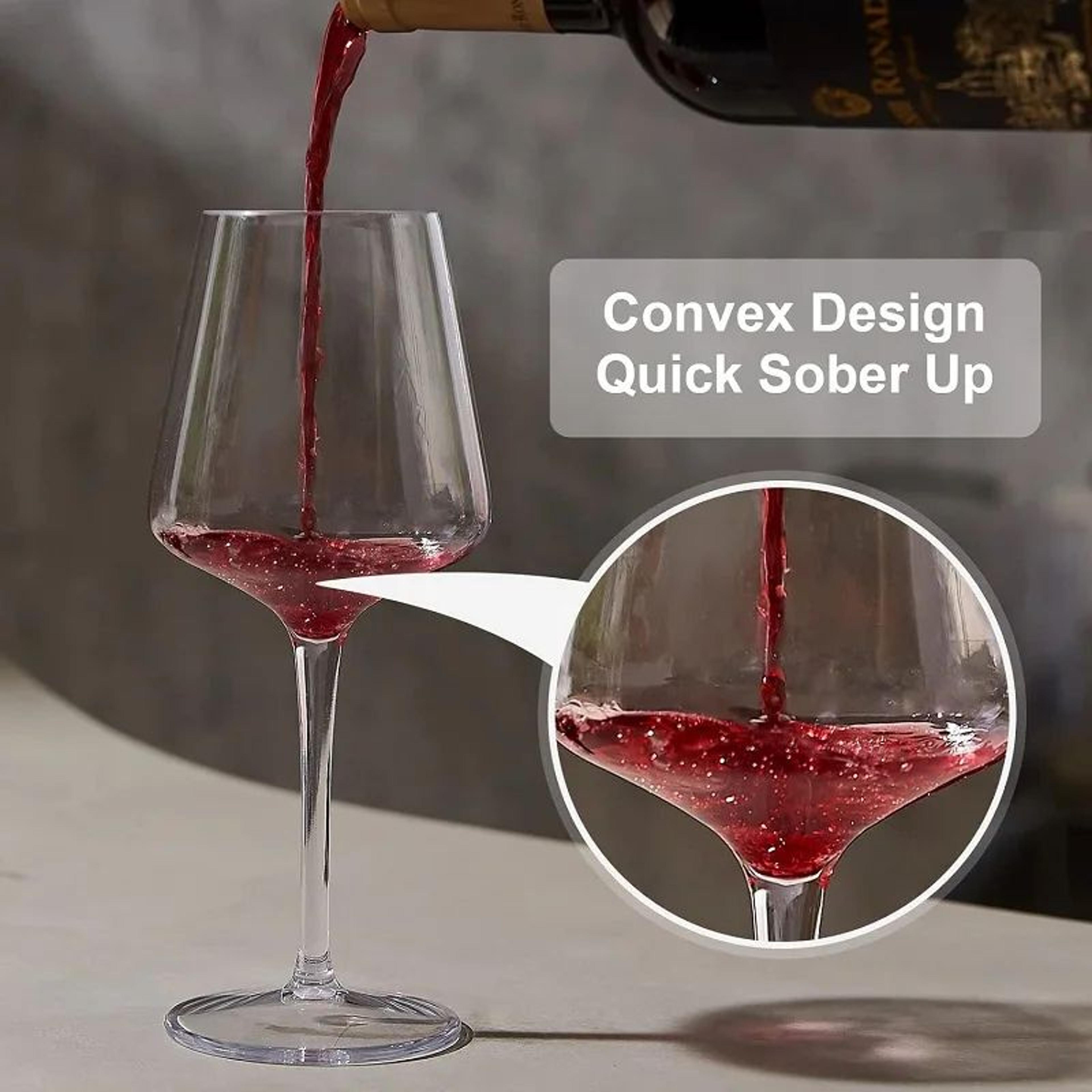 Unbreakable Floating Plastic Wine Glasses 1