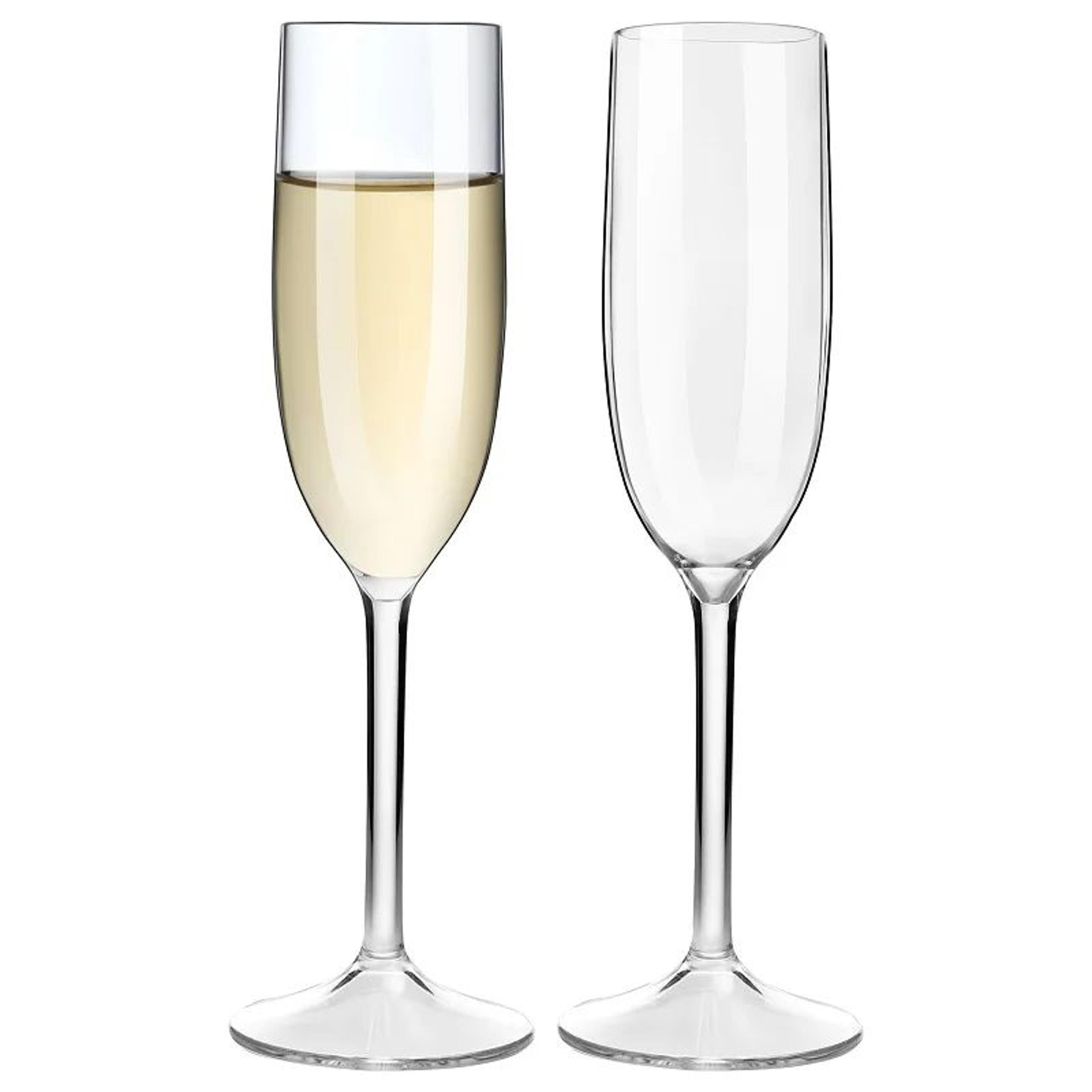 Unbreakable Floating Champagne Flutes 9