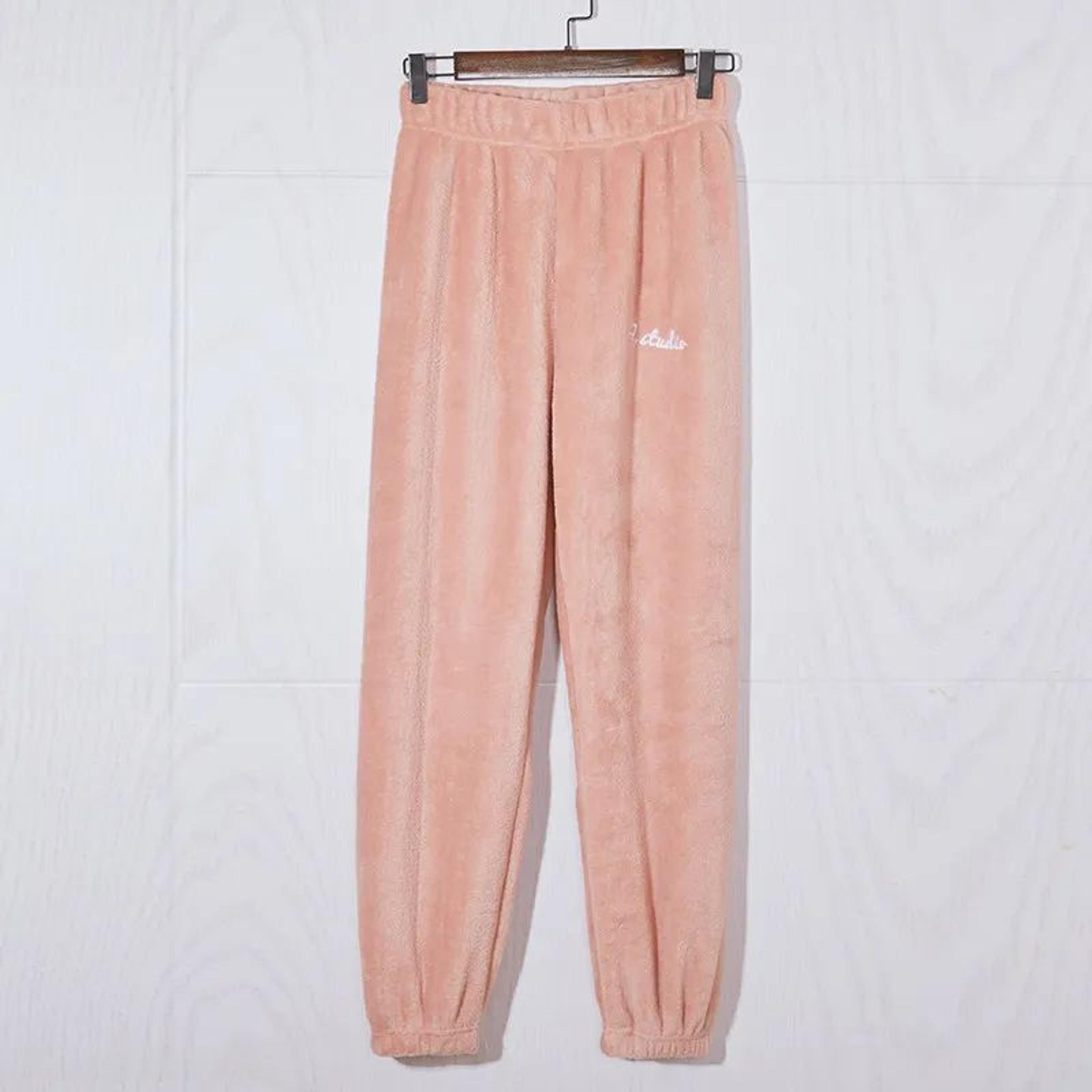 Womens Cozy Coral Fleece Pajama Pants 9