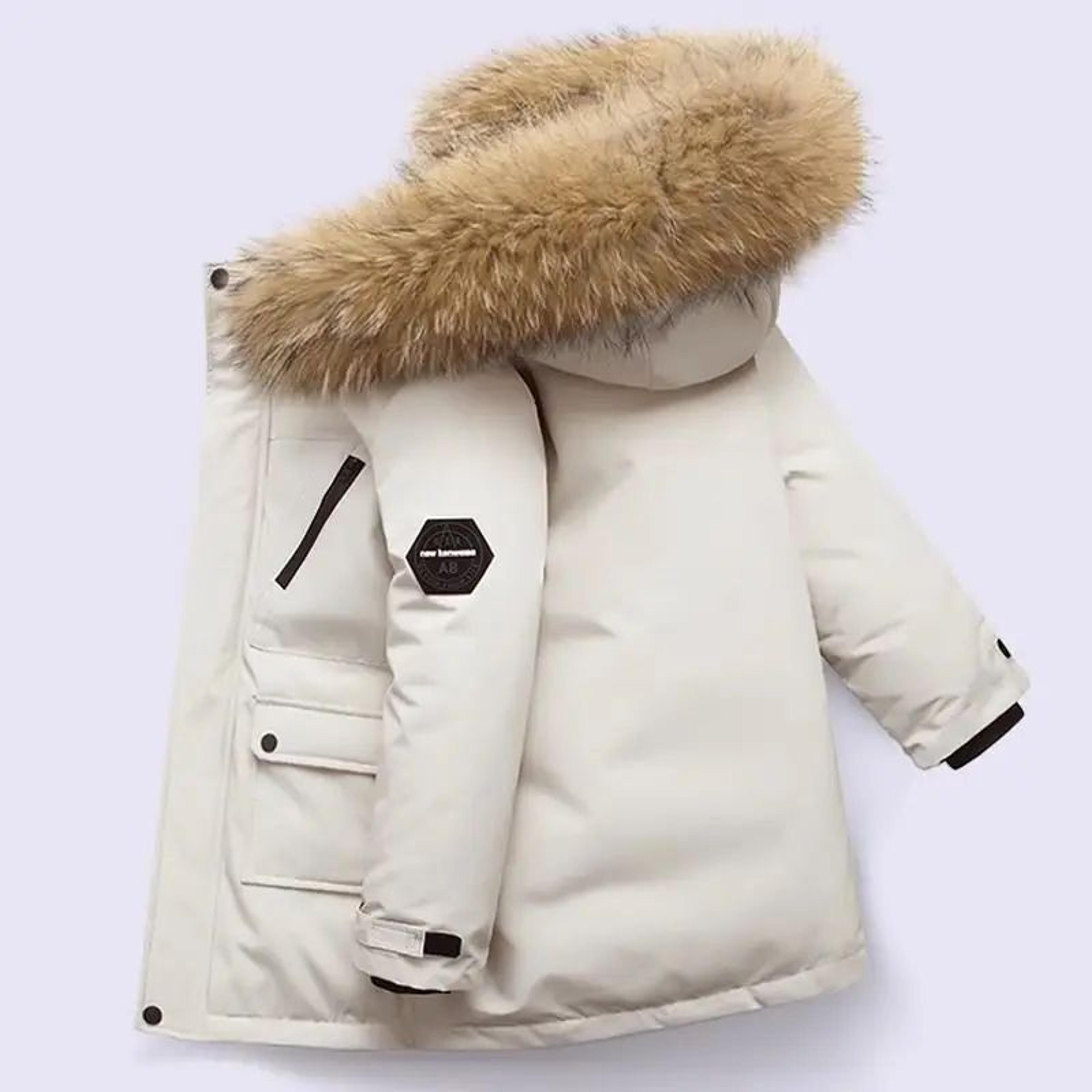 Boys Warm Hooded Winter Jacket 4