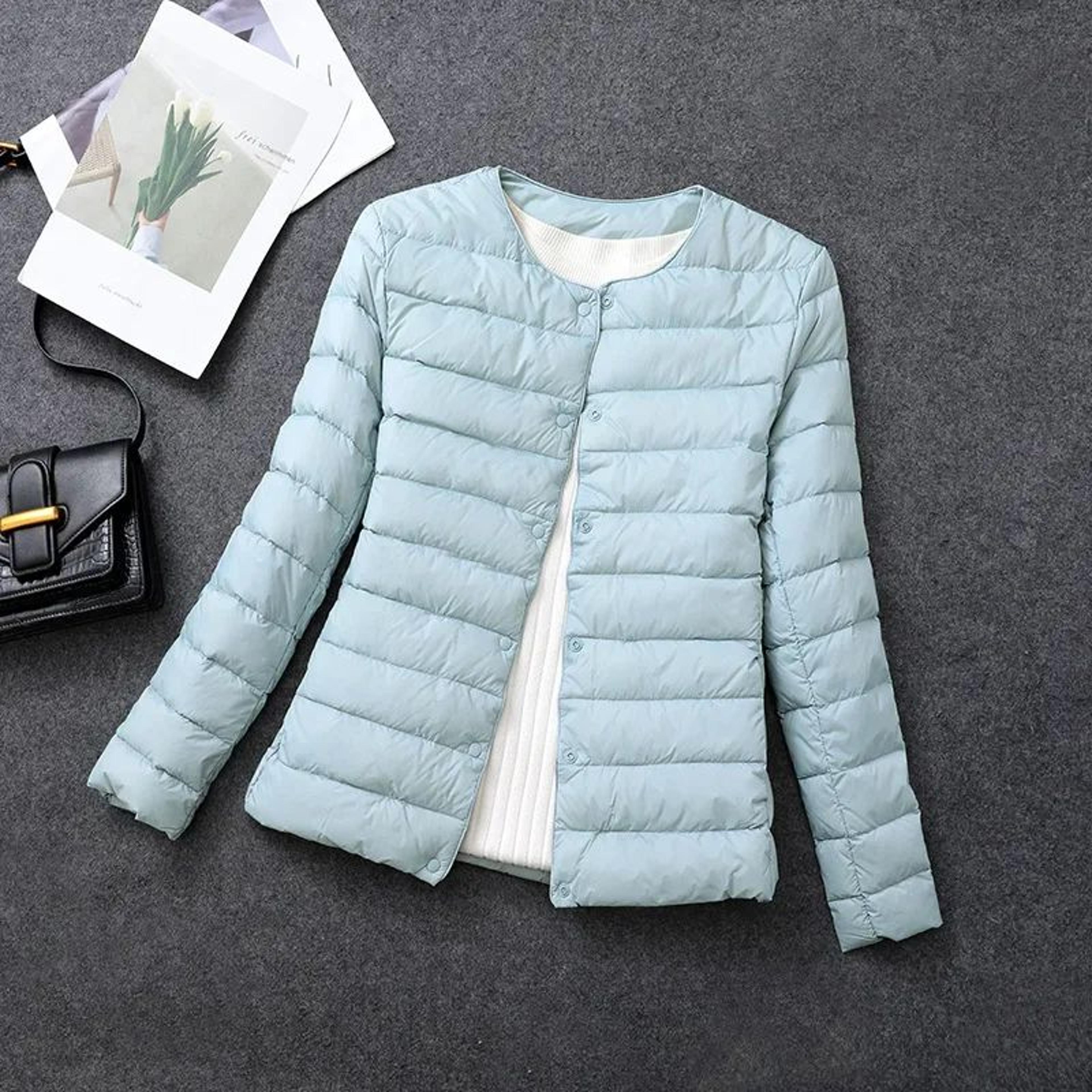 Womens Lightweight Plus Size Duck Down Jacket 4