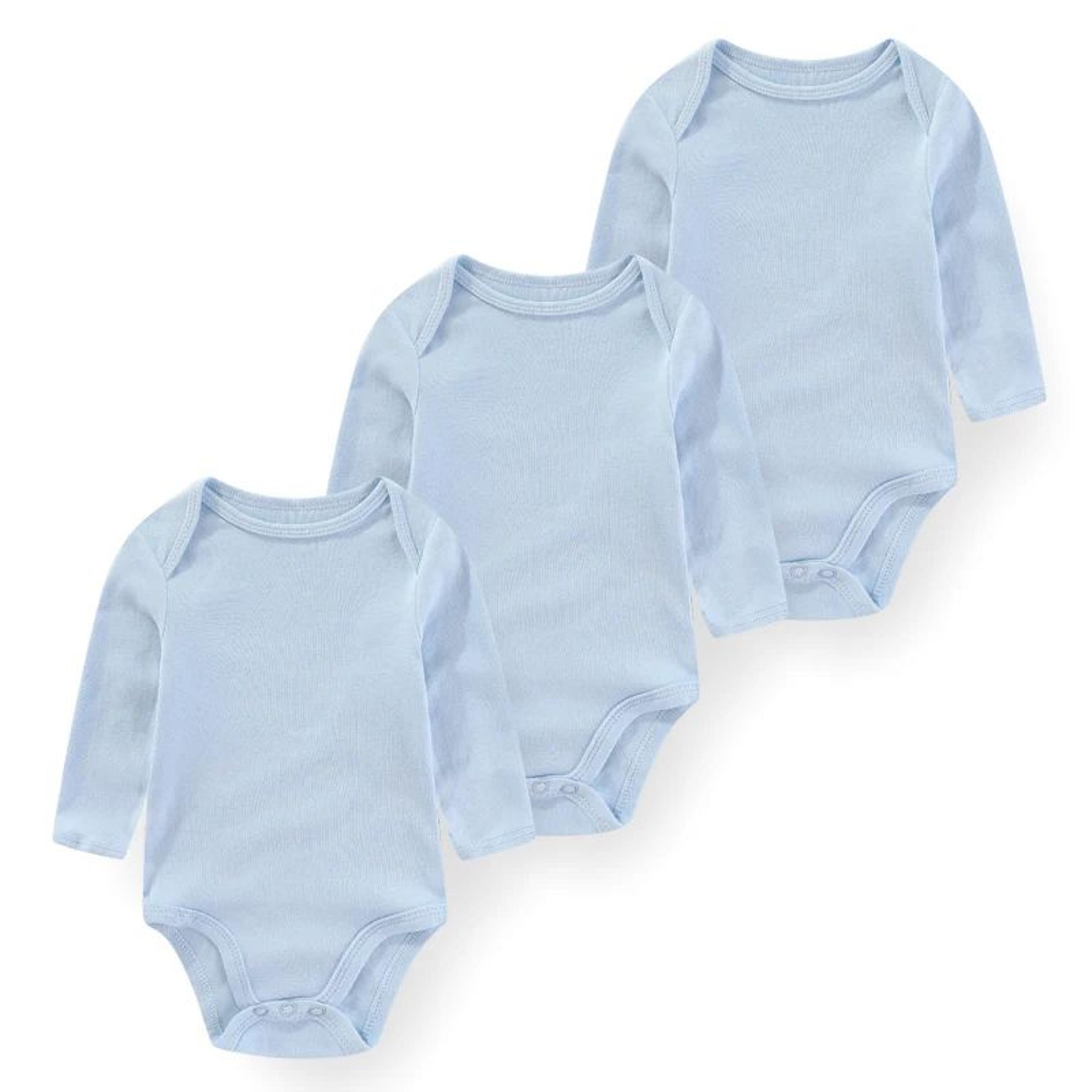 3 Pack Cartoon Cotton Baby Bodysuits 9