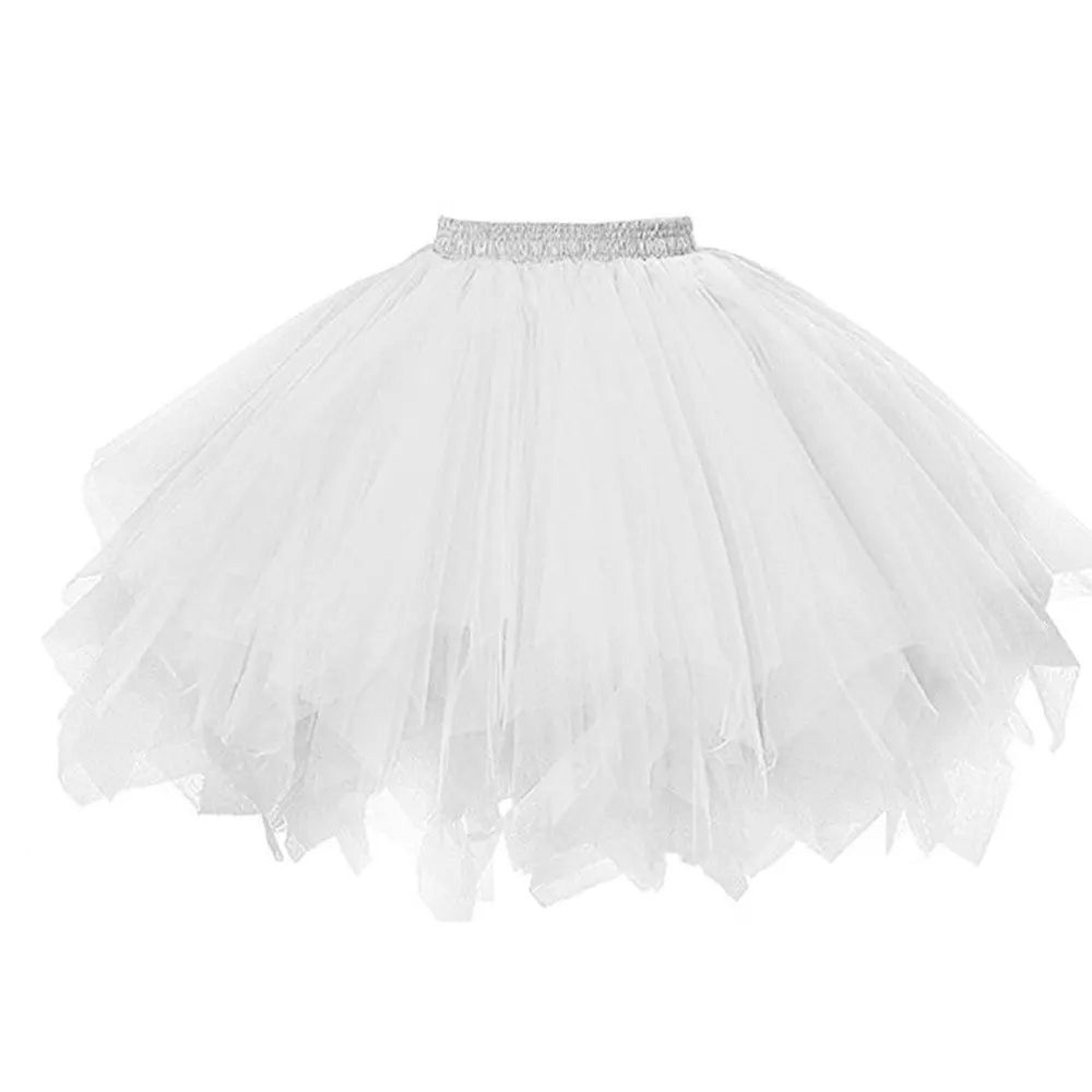 Womens Vintage 50s Rockabilly Tutu Petticoat Skirt 2