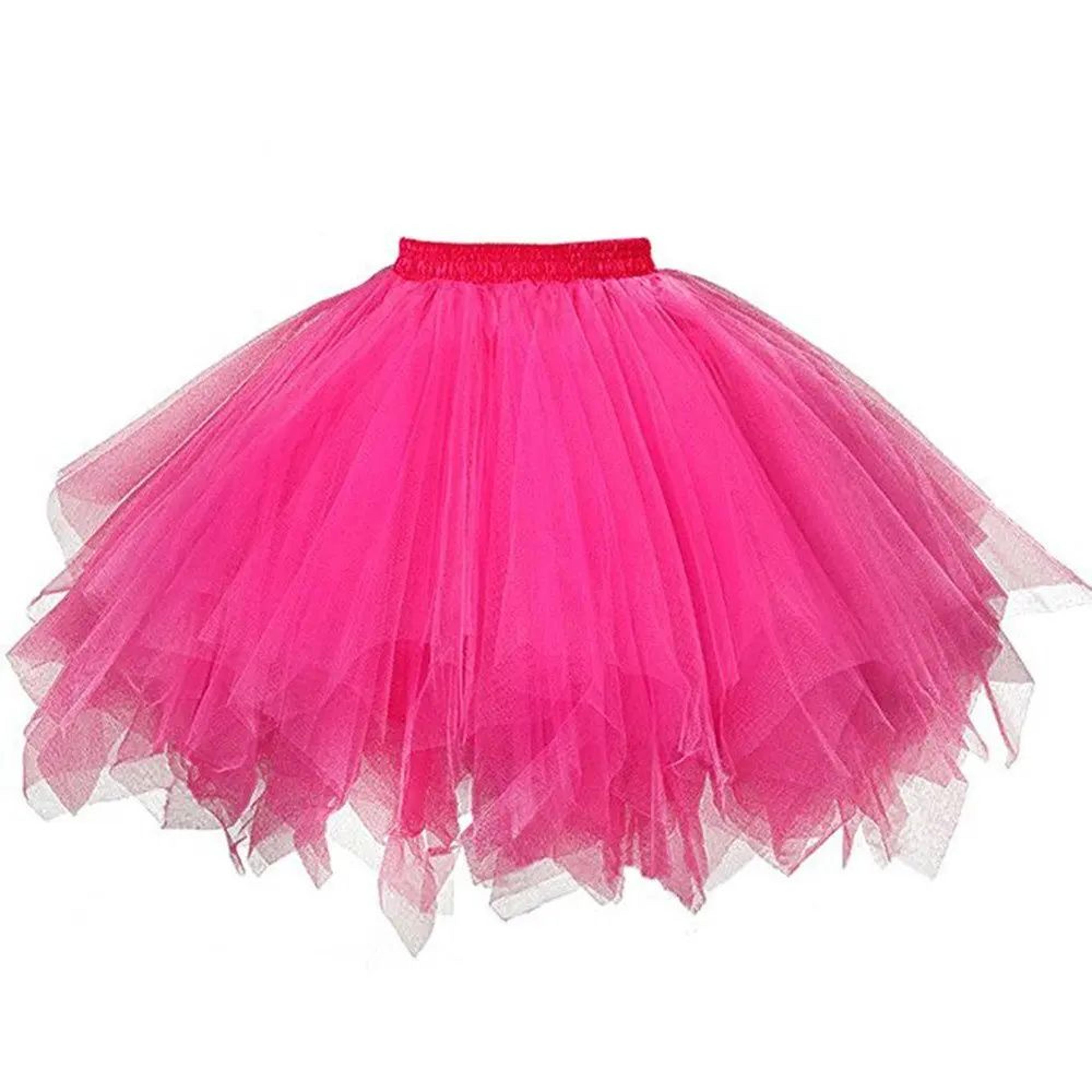 Womens Vintage 50s Rockabilly Tutu Petticoat Skirt 3