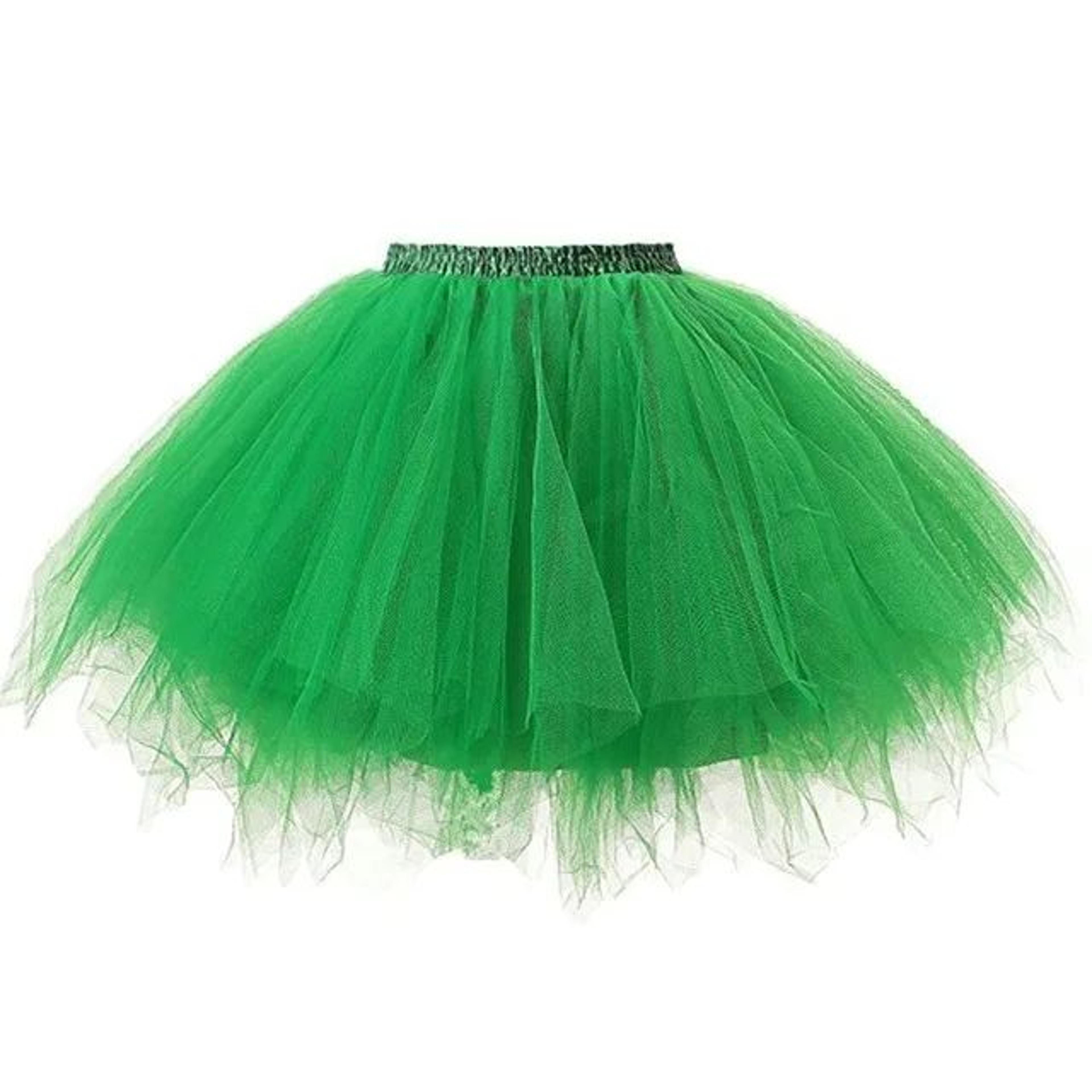 Womens Vintage 50s Rockabilly Tutu Petticoat Skirt 8