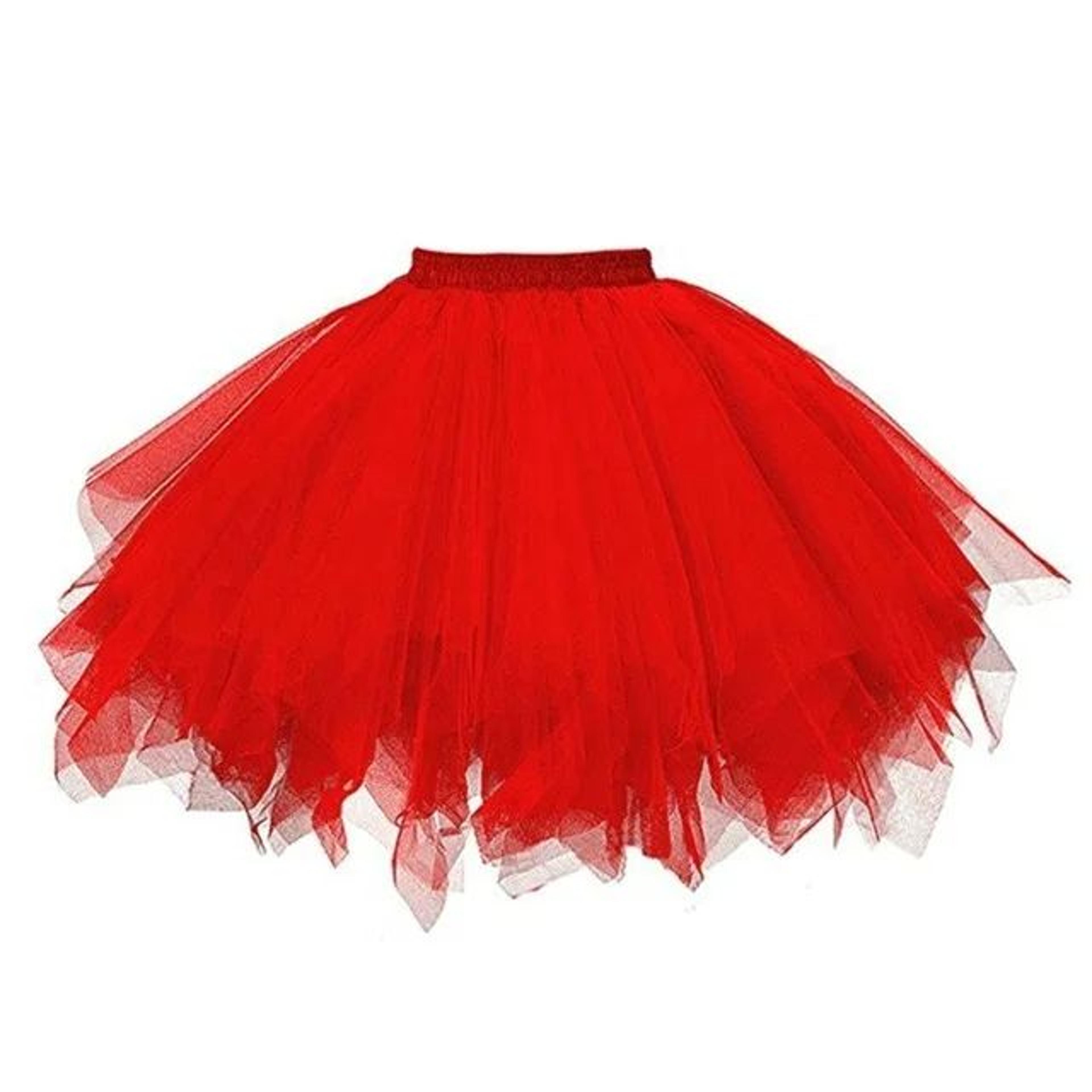 Womens Vintage 50s Rockabilly Tutu Petticoat Skirt 9