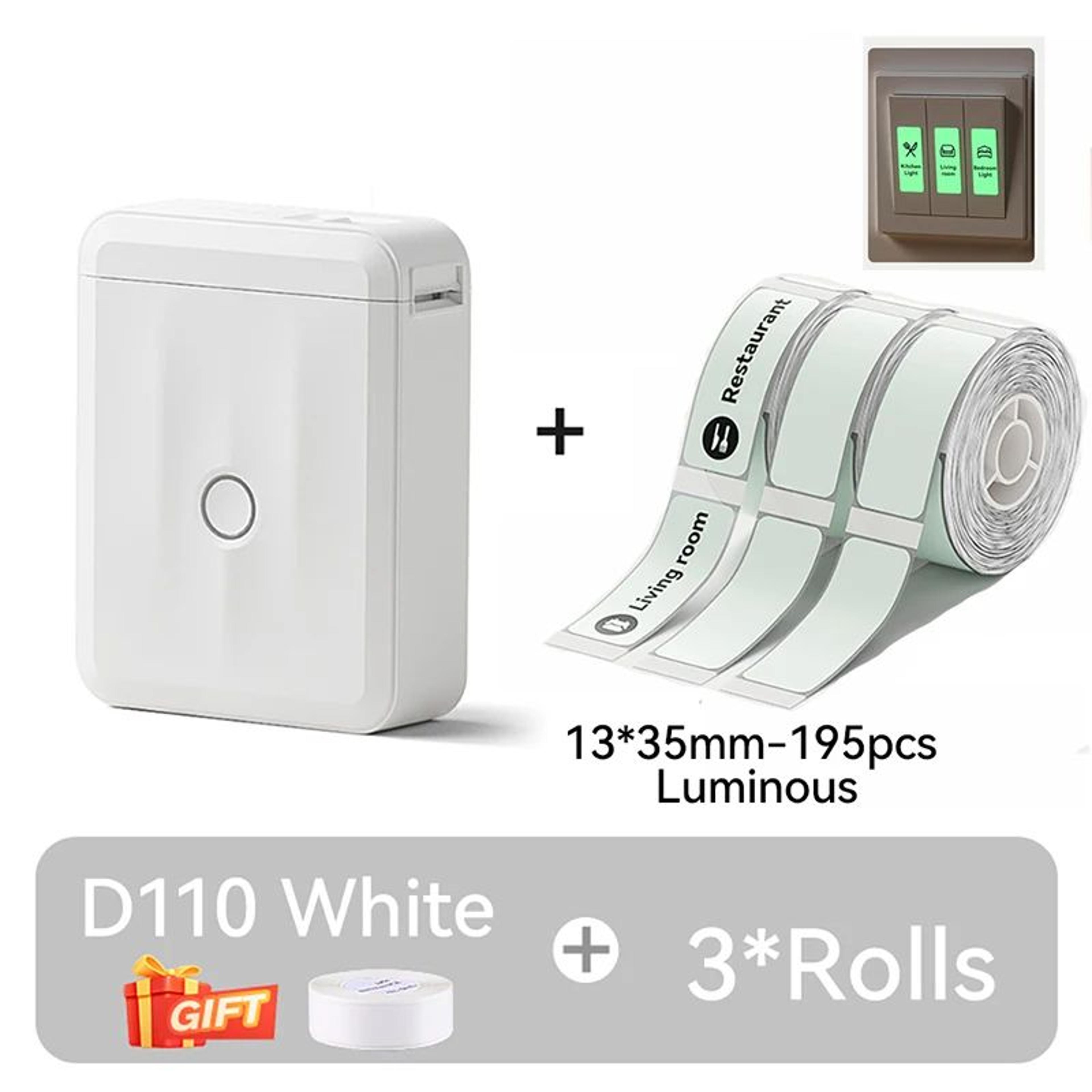 NIIMBOT D110 Mini Wireless Thermal Label Printer 17